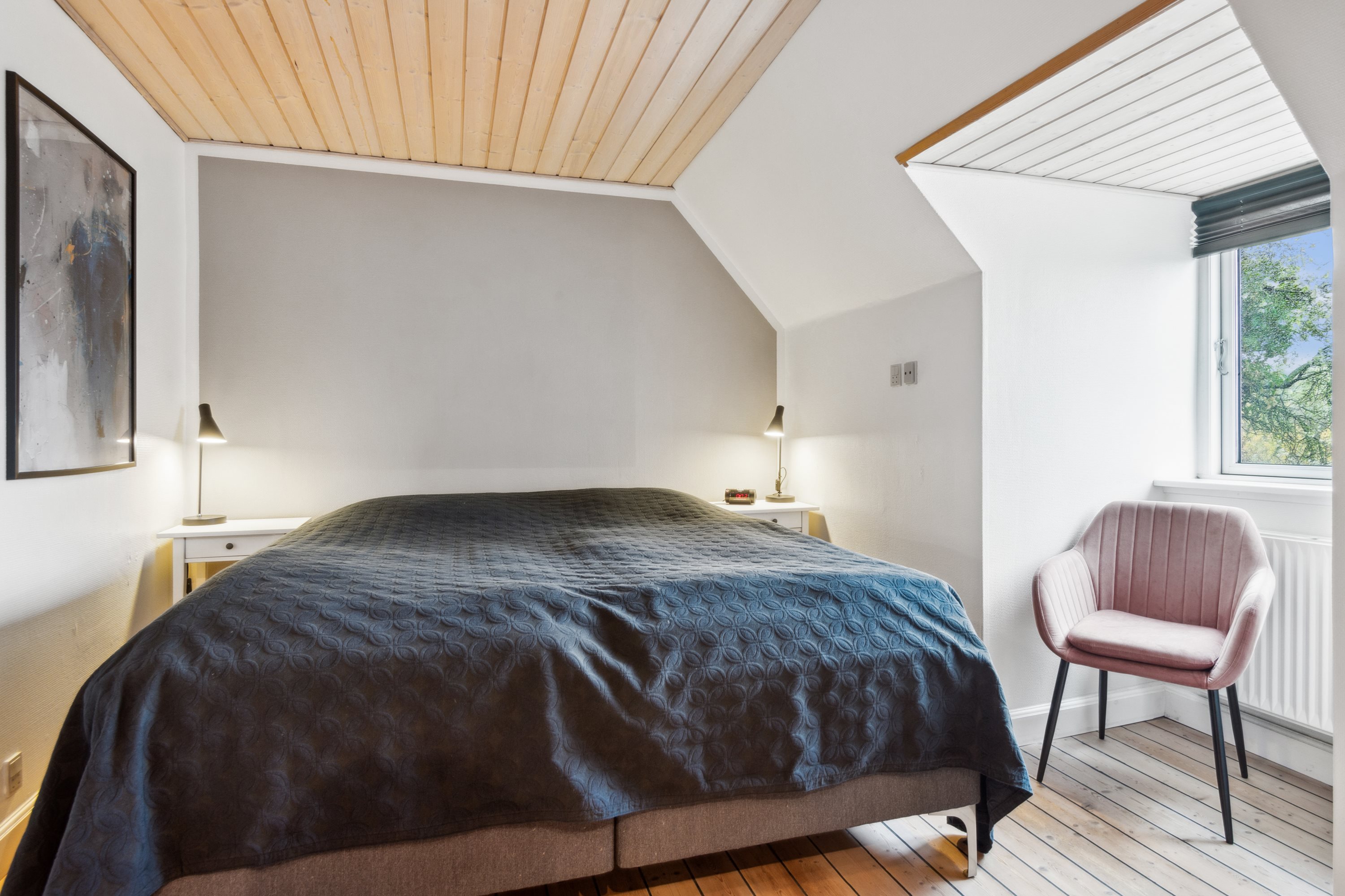 Fremhævet værelse billede i fuldskærmstilstand. Billede af Th. Sauers Vej 21, 9000 Aalborg