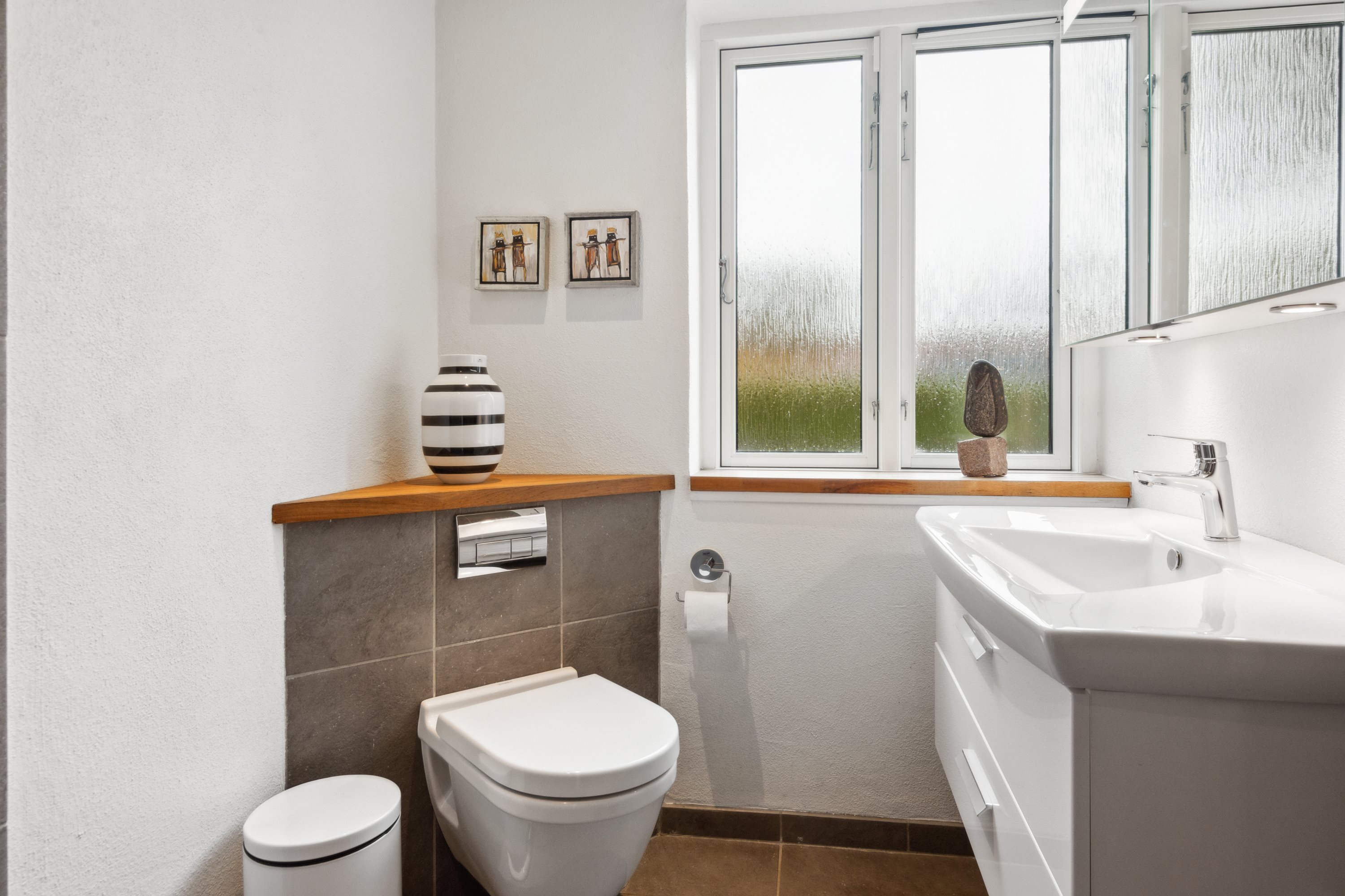 Fremhævet badeværelse billede i fuldskærmstilstand. Billede af Th. Sauers Vej 21, 9000 Aalborg