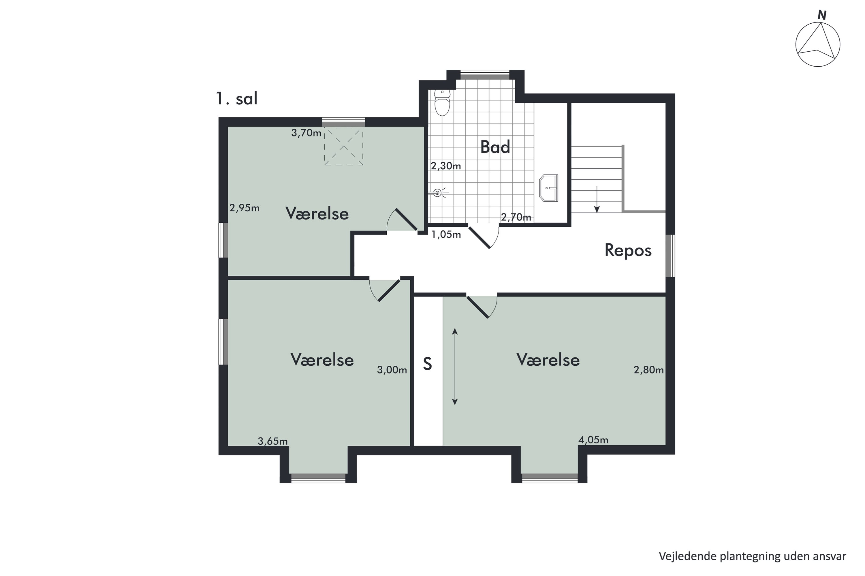 Plantegninger billede af Th. Sauers Vej 21, 9000 Aalborg