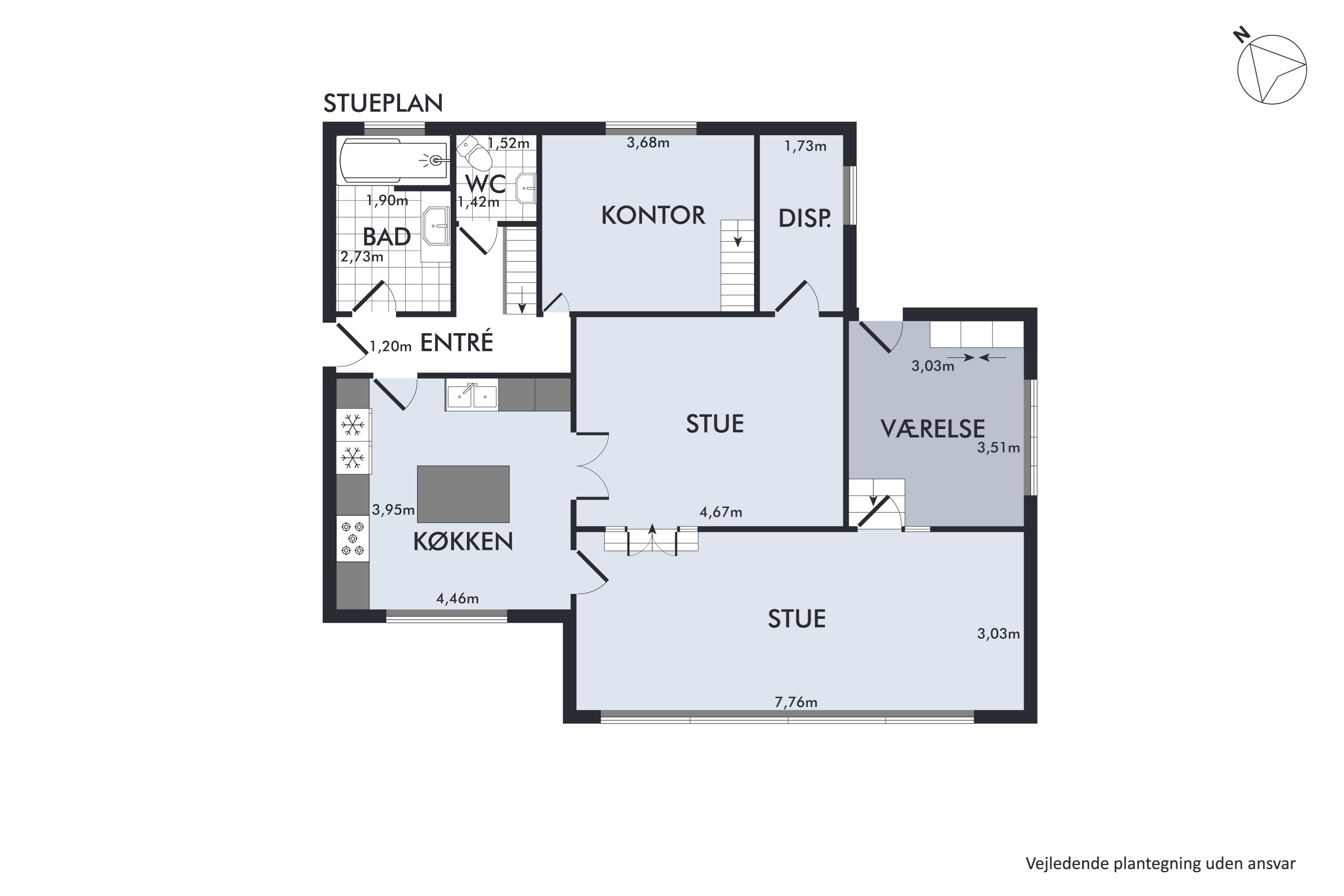 Plantegninger billede af Engmosevej 27, 5610 Assens