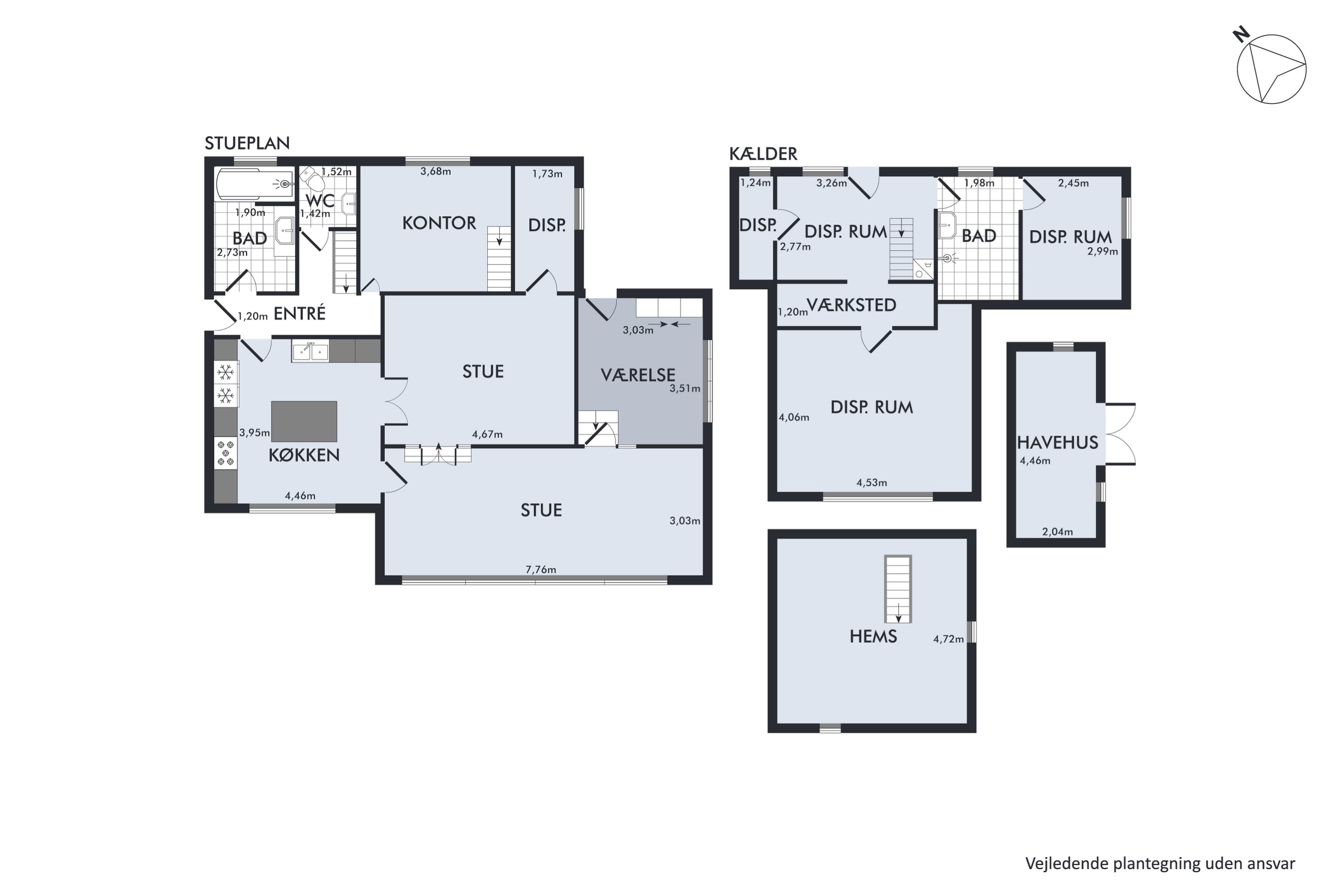 Plantegninger billede af Engmosevej 27, 5610 Assens