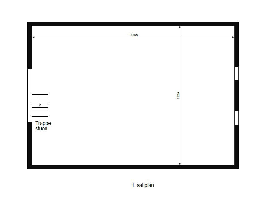 Plantegninger billede af Hovedvejen 16, Mastrup, 8500 Grenaa