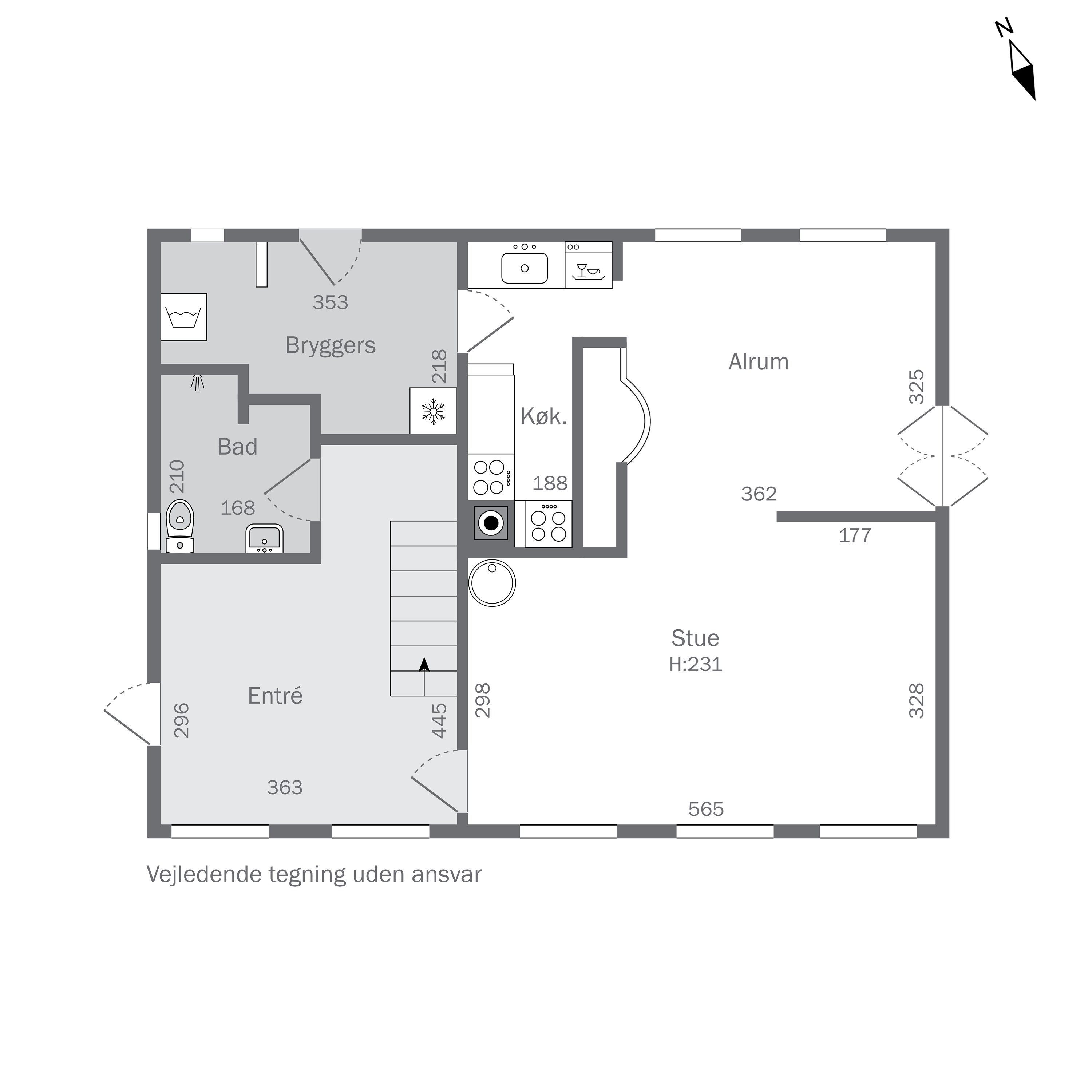 Plantegninger billede af Randkløvevej 28, Saltuna, 3751 Østermarie