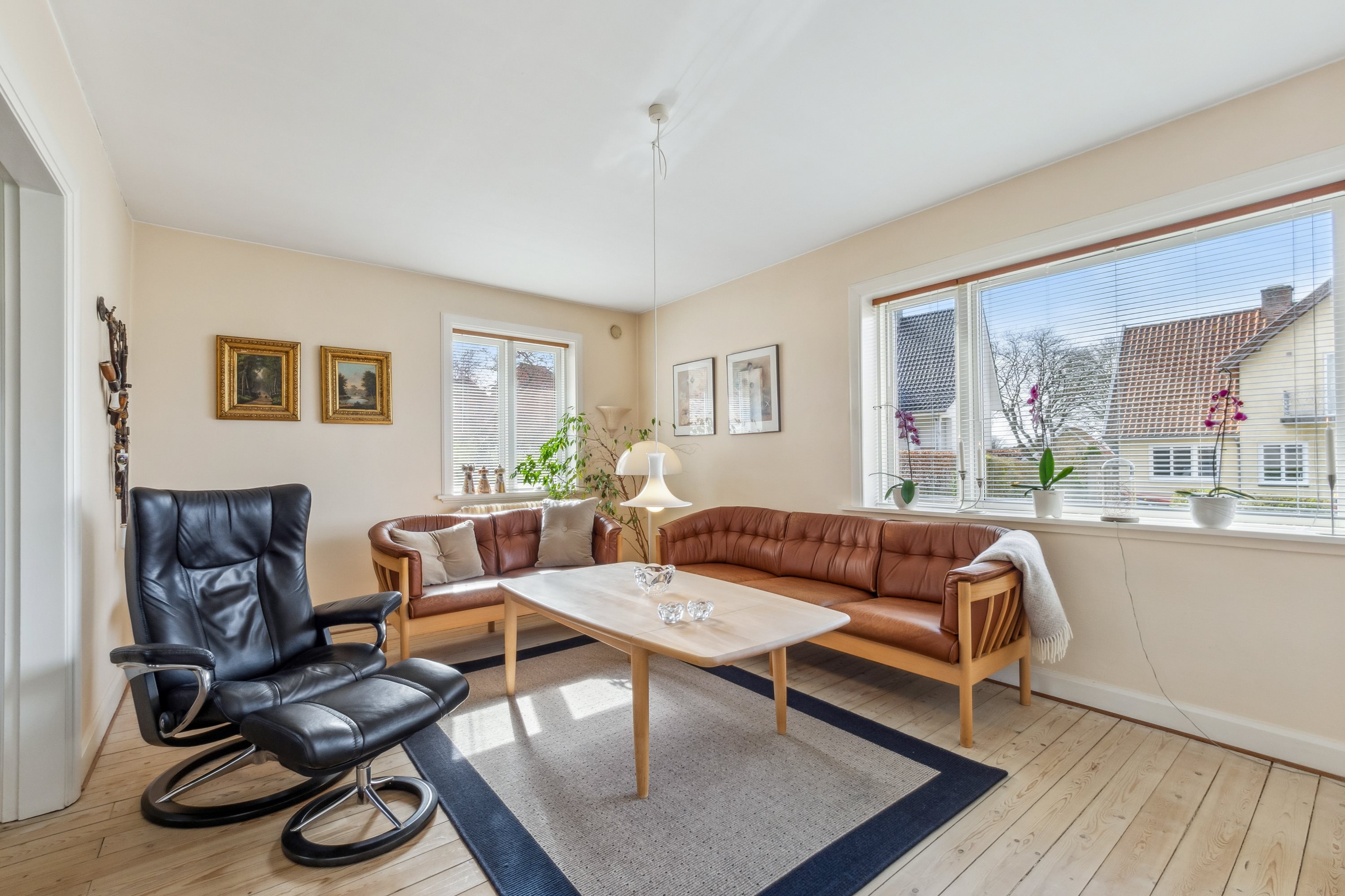 Fremhævet stue billede i fuldskærmstilstand. Billede af Hvitfeltsgade 16, 7800 Skive