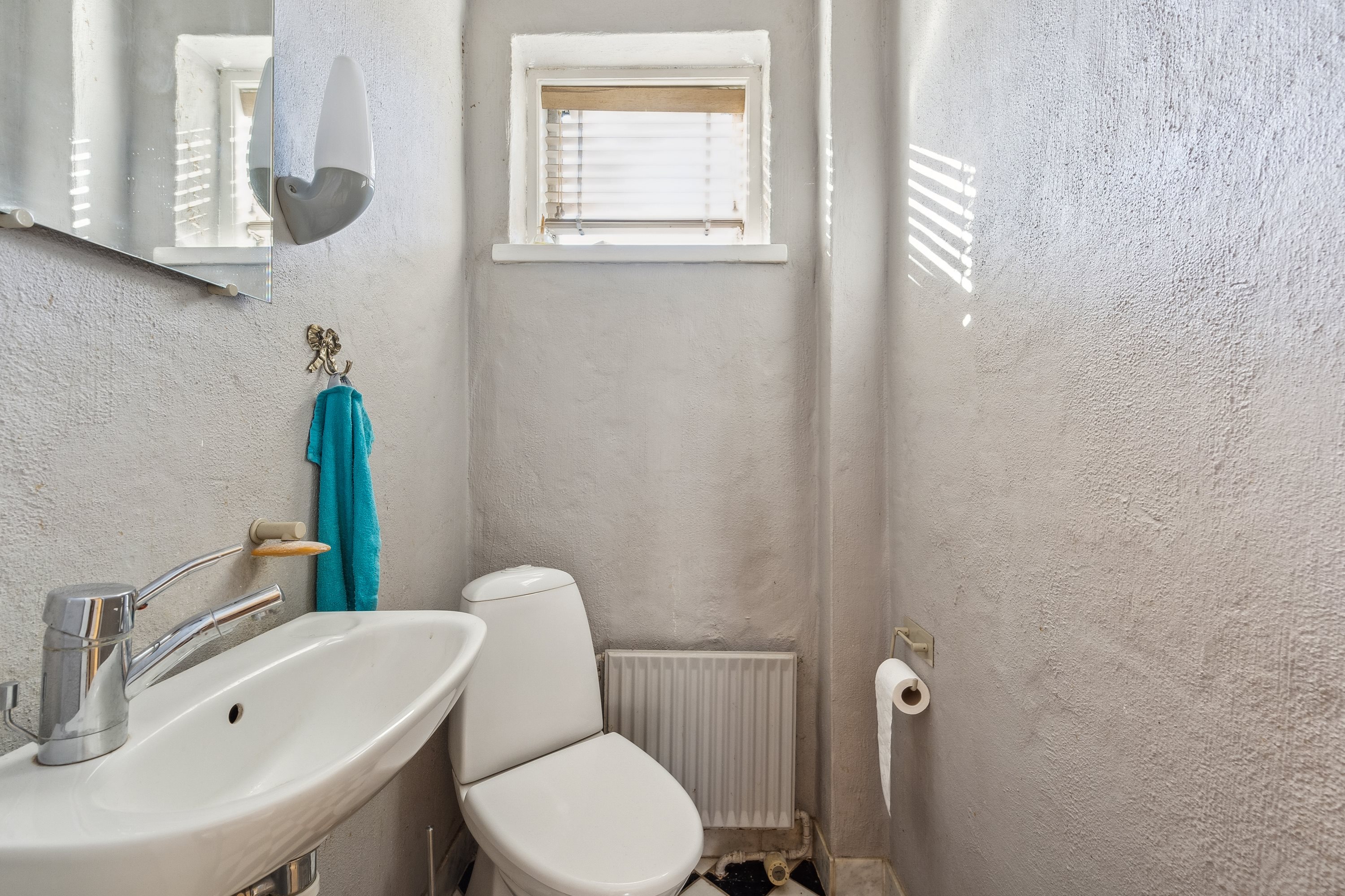 Fremhævet badeværelse billede i fuldskærmstilstand. Billede af Brunmosevej 12, Pindstrup, 8550 Ryomgård