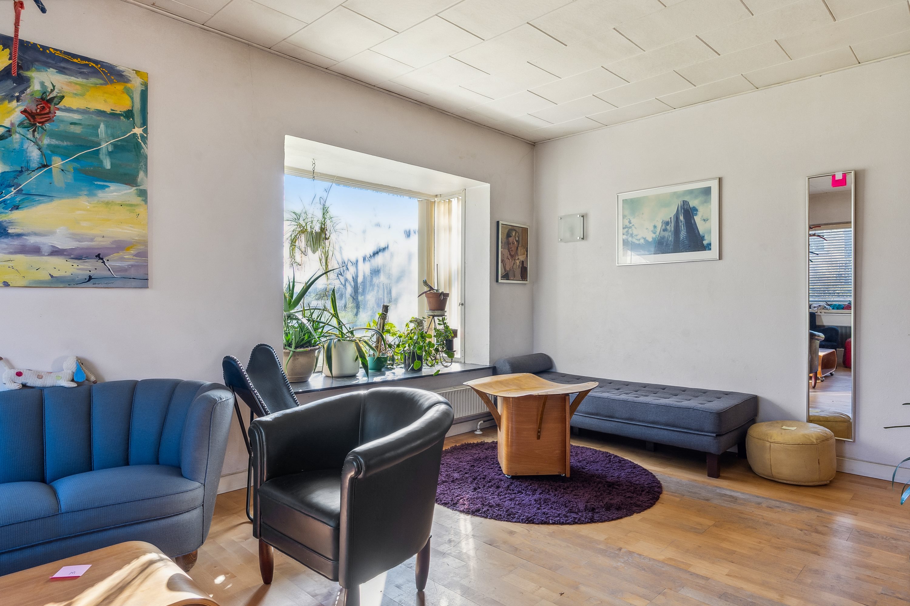 Fremhævet stue billede i fuldskærmstilstand. Billede af Brunmosevej 12, Pindstrup, 8550 Ryomgård