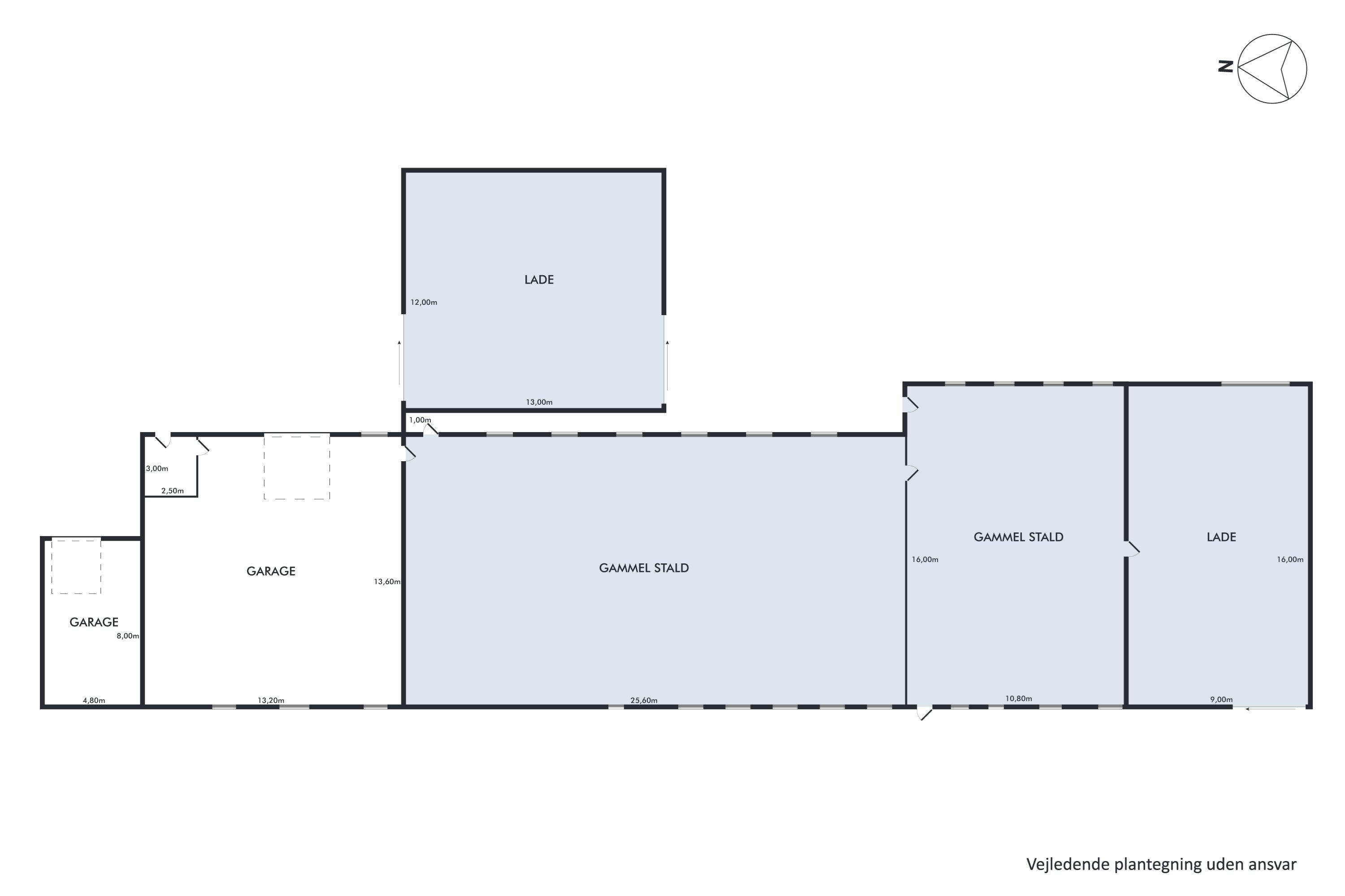 Plantegninger billede af Øksenhøjvej 19, Lime, 8544 Mørke
