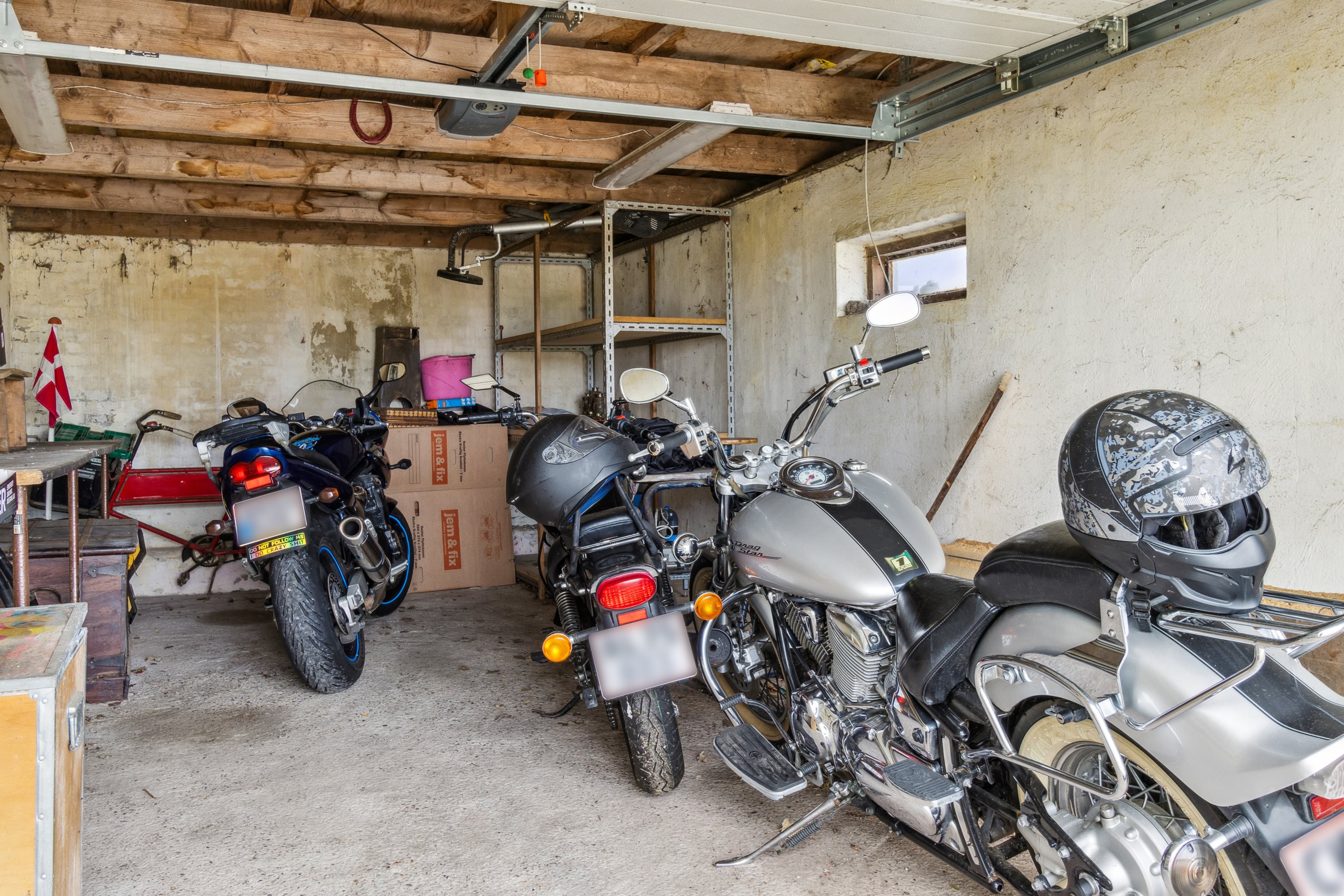 Fremhævet garage billede i fuldskærmstilstand. Billede af Plougstrupvej 36, Jernvedlund, 6771 Gredstedbro