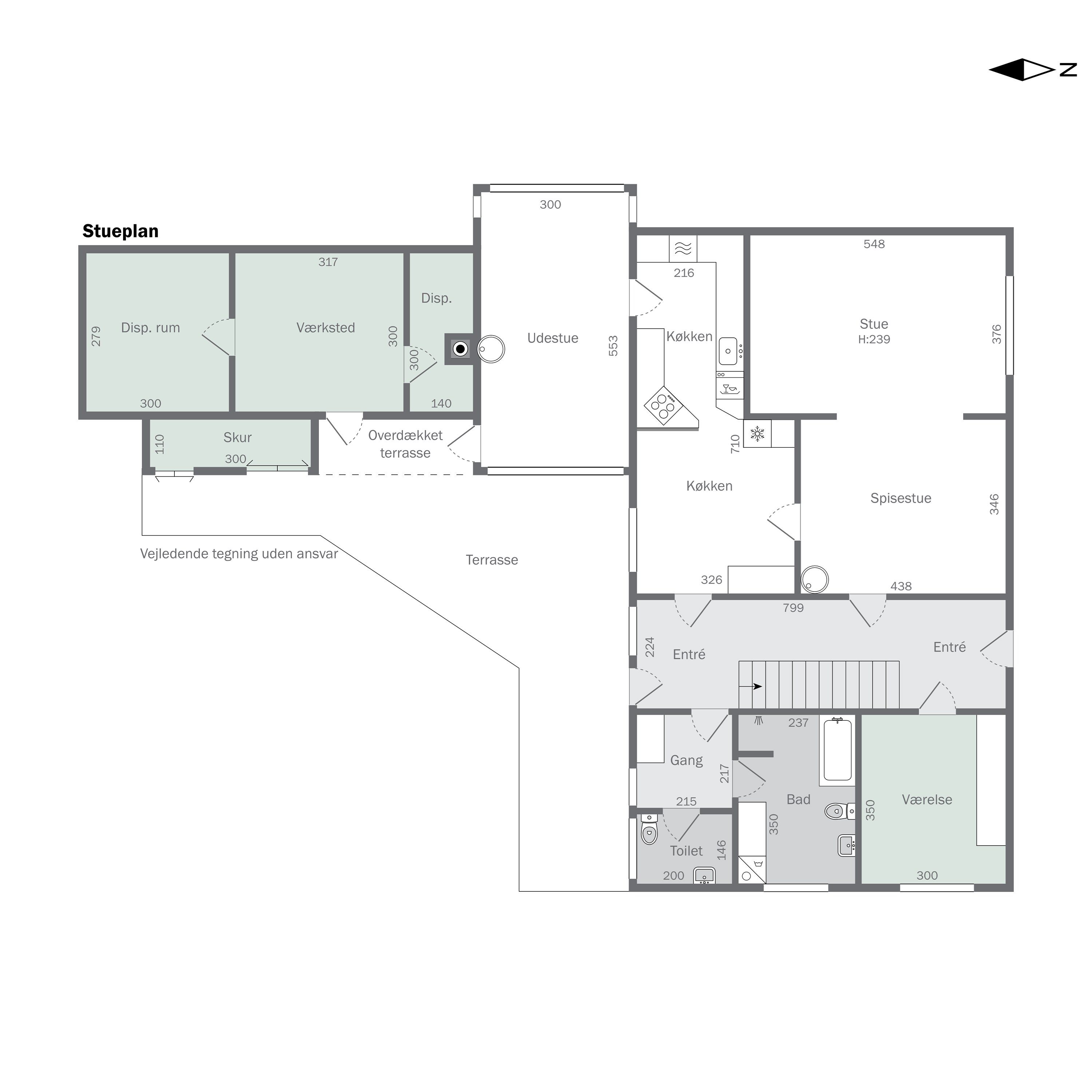 Plantegninger billede af Bangsvej 2, 7430 Ikast