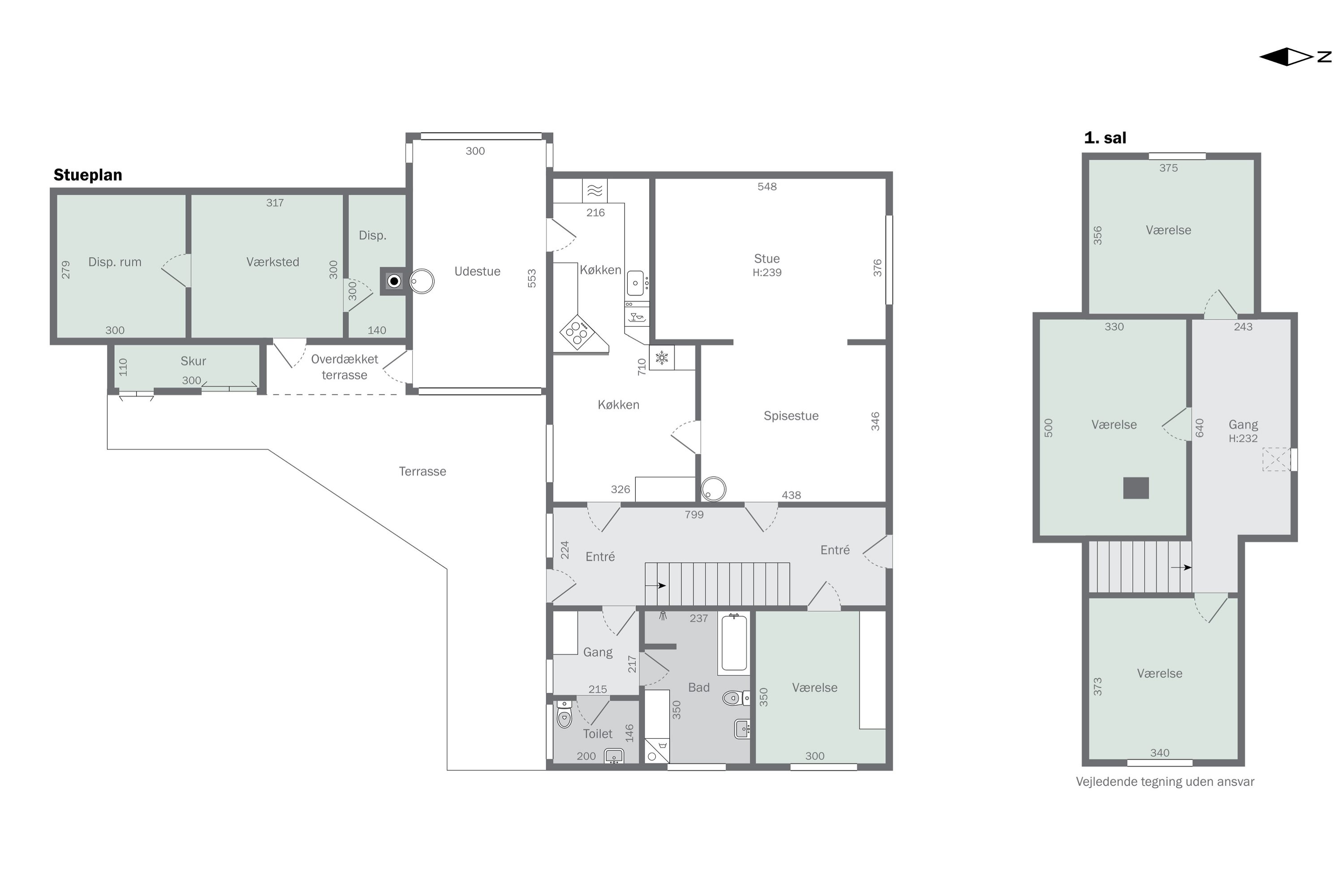 Plantegninger billede af Bangsvej 2, 7430 Ikast