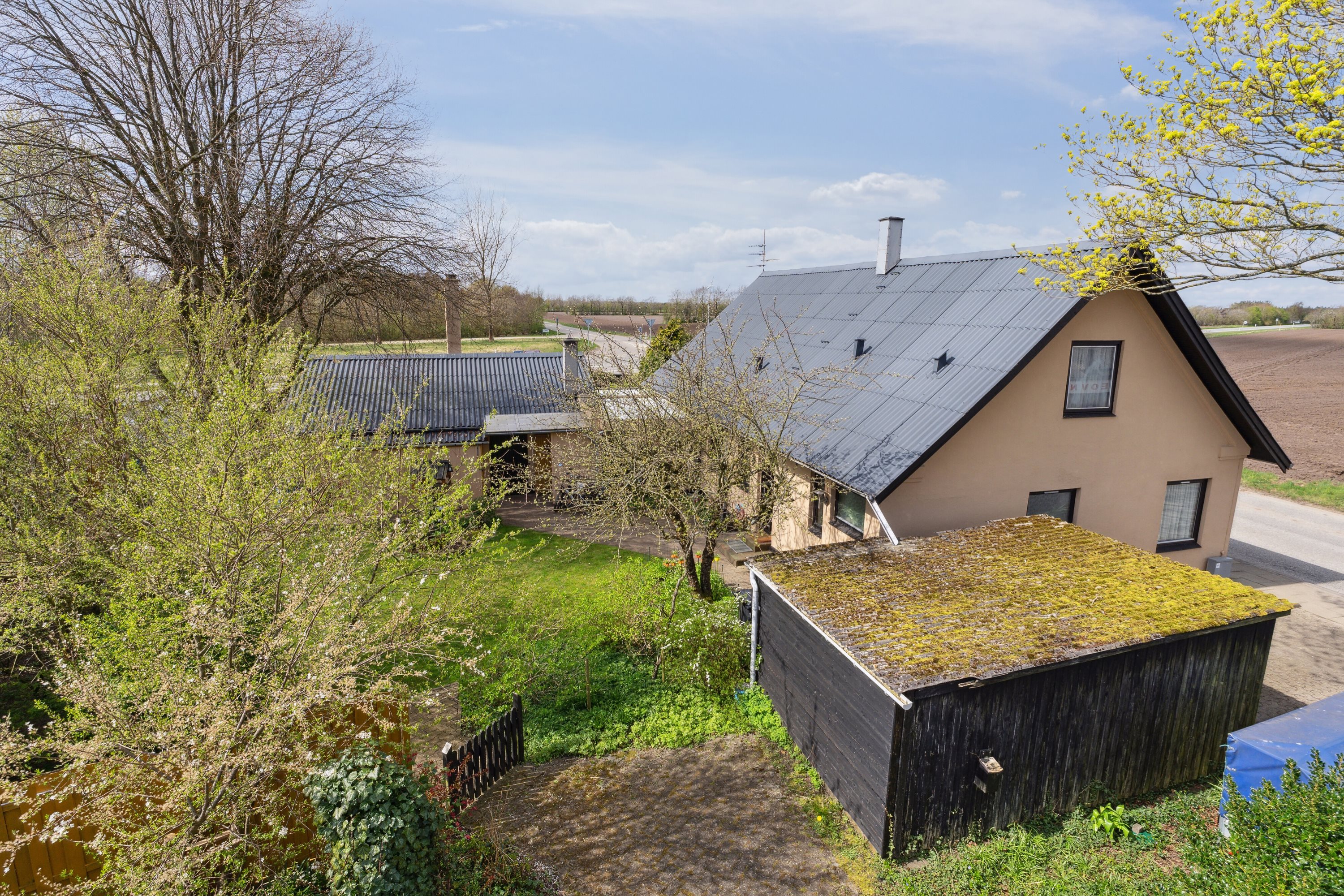 Fremhævet udendørs billede i fuldskærmstilstand. Billede af Bangsvej 2, 7430 Ikast