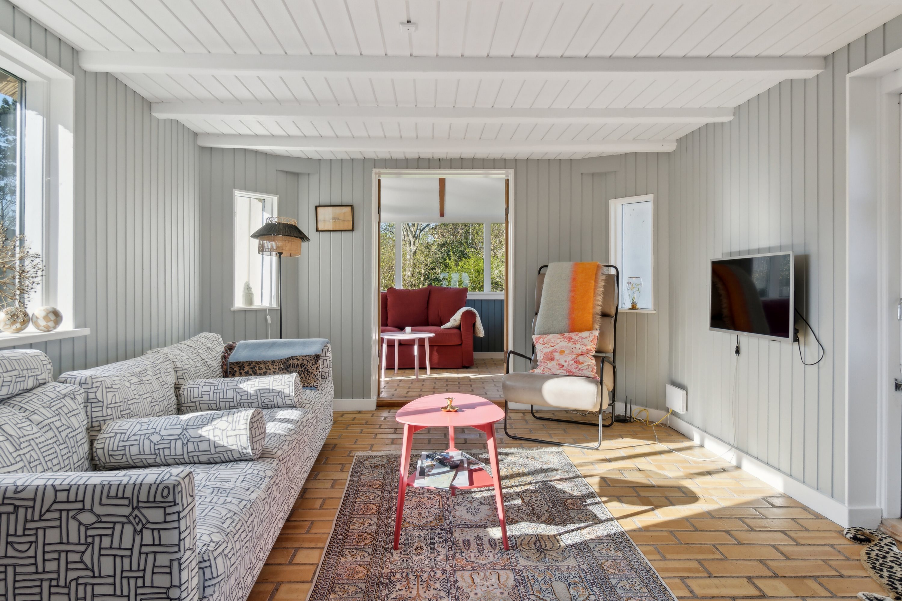 Fremhævet stue billede i fuldskærmstilstand. Billede af Klint Strandvej 19, Klint, 4500 Nykøbing Sj