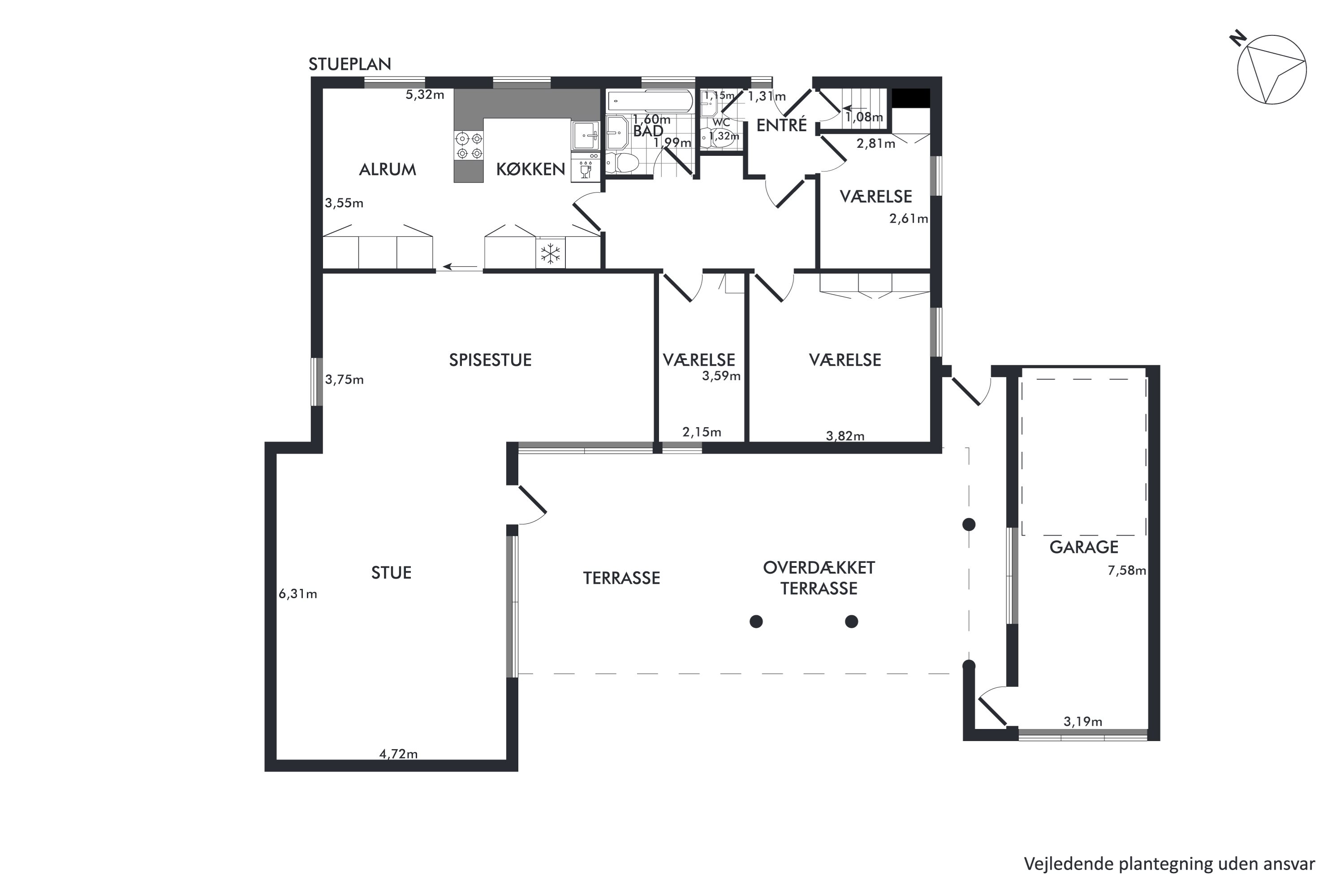 Plantegninger billede af Poul Due Jensens Vej 6, 8850 Bjerringbro