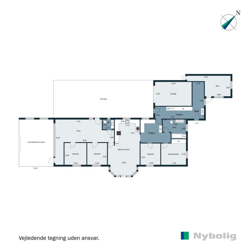 Plantegninger billede af Engtoften 2, Mølby, 6560 Sommersted