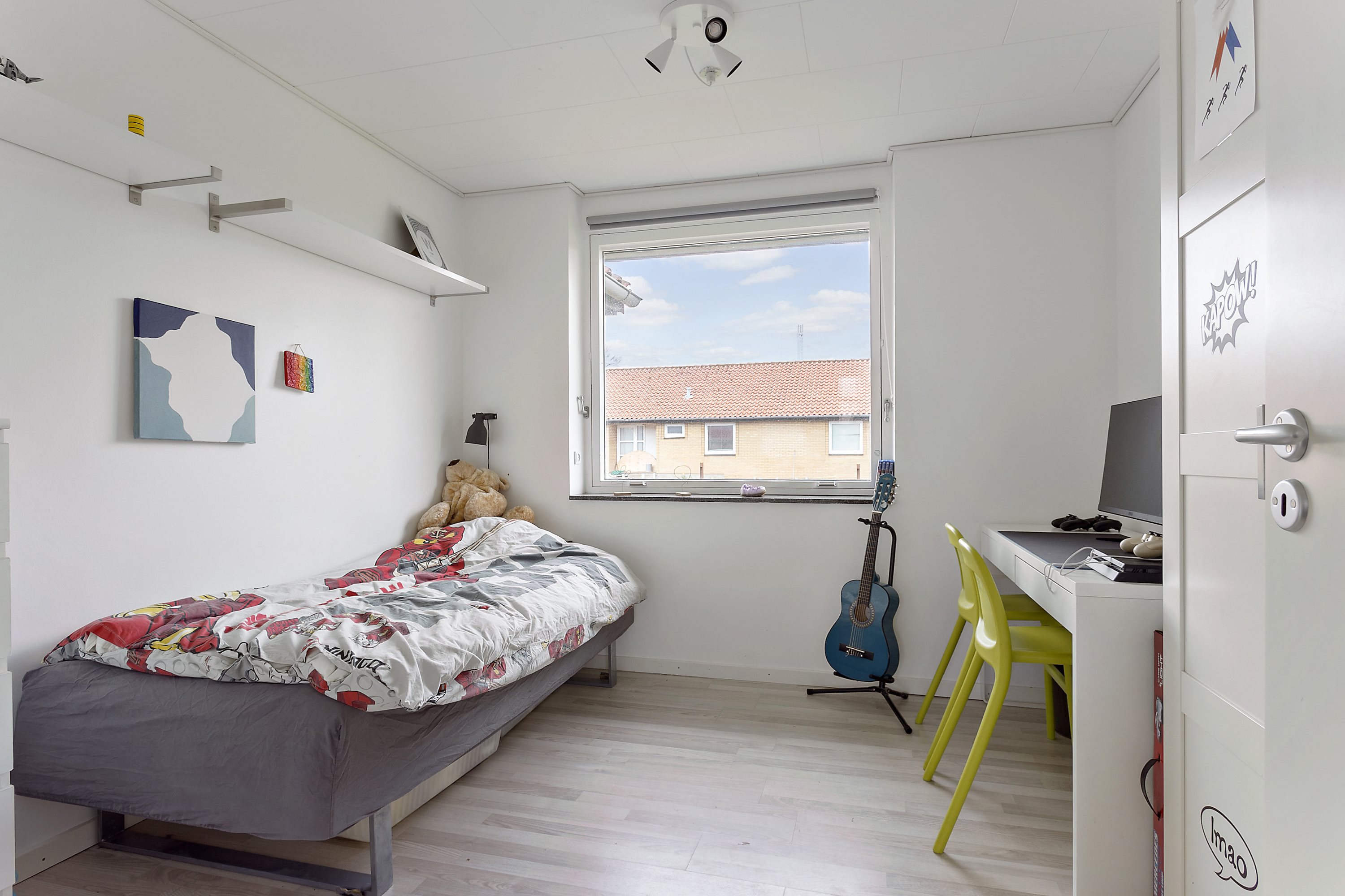 Fremhævet soveværelse billede i fuldskærmstilstand. Billede af Engtoften 2, Mølby, 6560 Sommersted