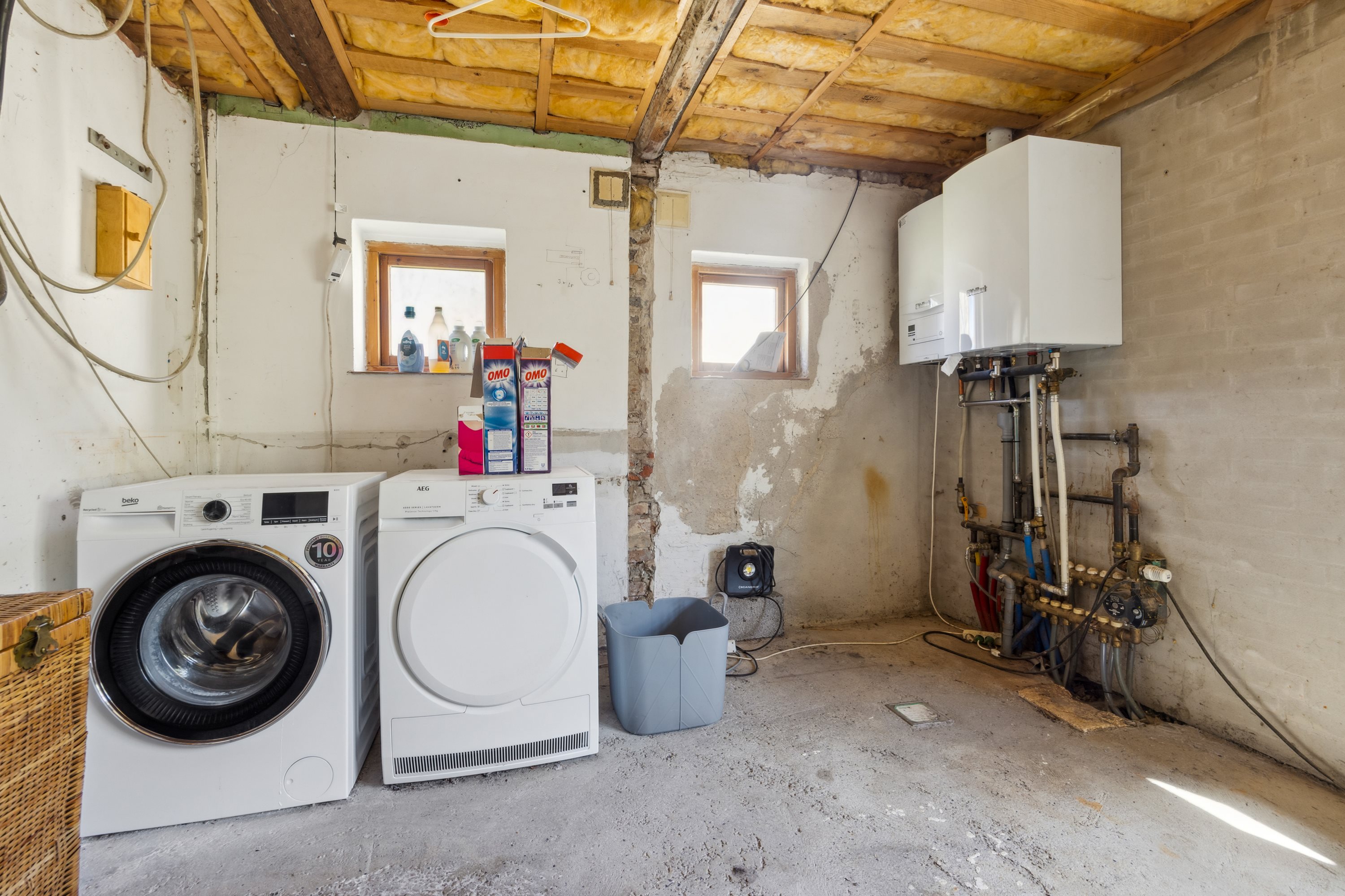 Fremhævet vaskerum billede i fuldskærmstilstand. Billede af Houvej 134, Ulsted, 9370 Hals