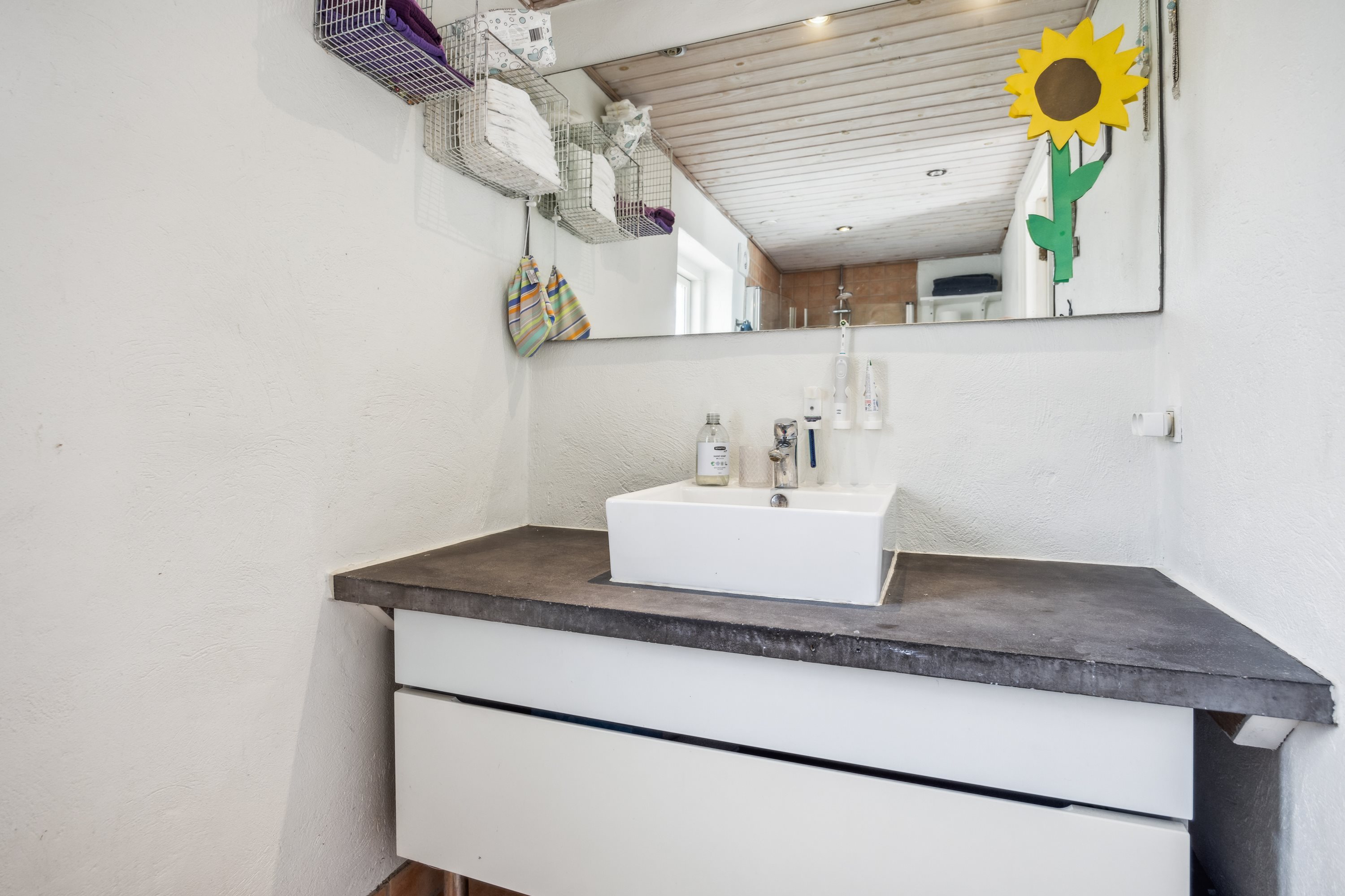 Fremhævet badeværelse billede i fuldskærmstilstand. Billede af Thistedvej 94, 9400 Nørresundby