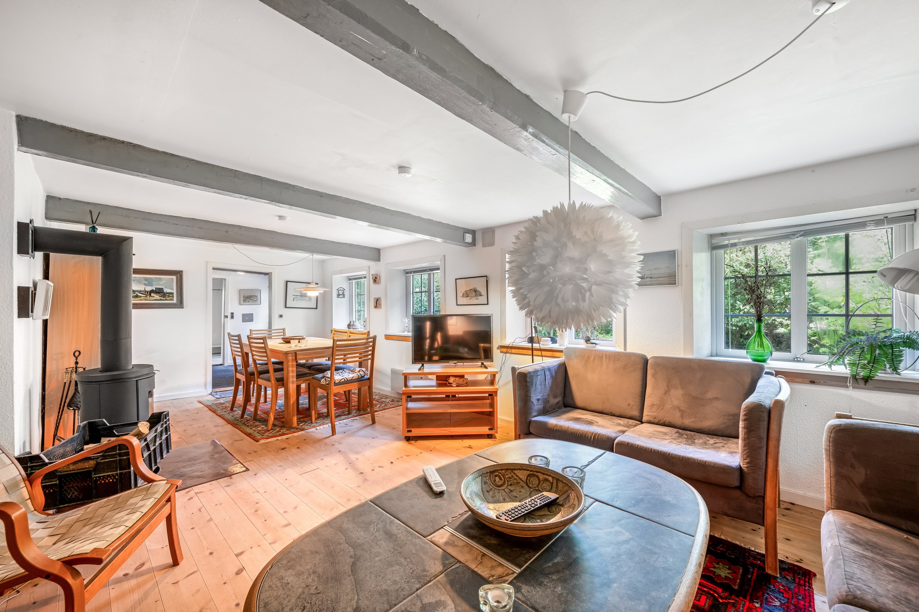 Fremhævet stue billede i fuldskærmstilstand. Billede af Byvej 53, Ballum, 6261 Bredebro