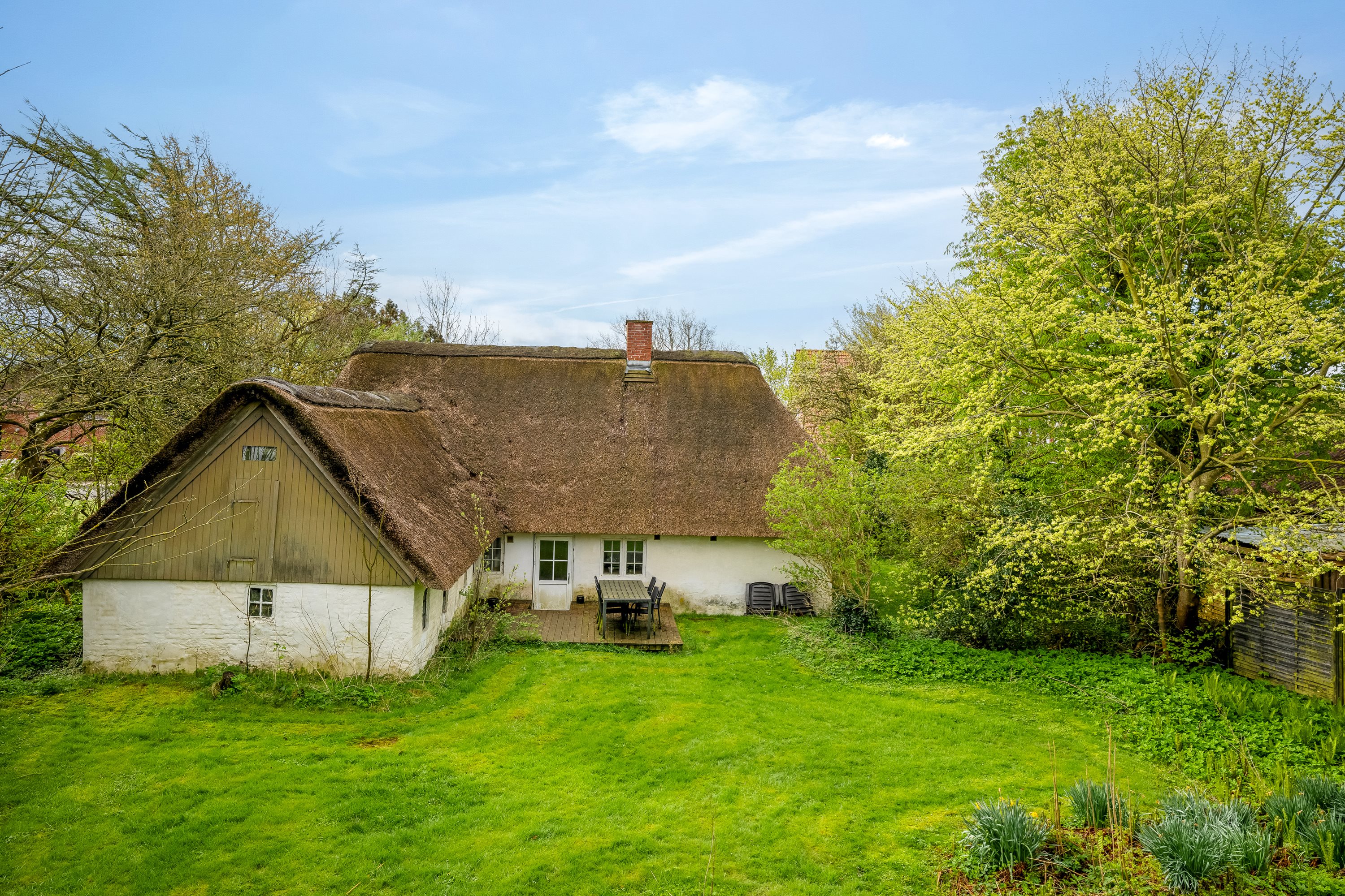 Fremhævet facade billede i fuldskærmstilstand. Billede af Byvej 53, Ballum, 6261 Bredebro