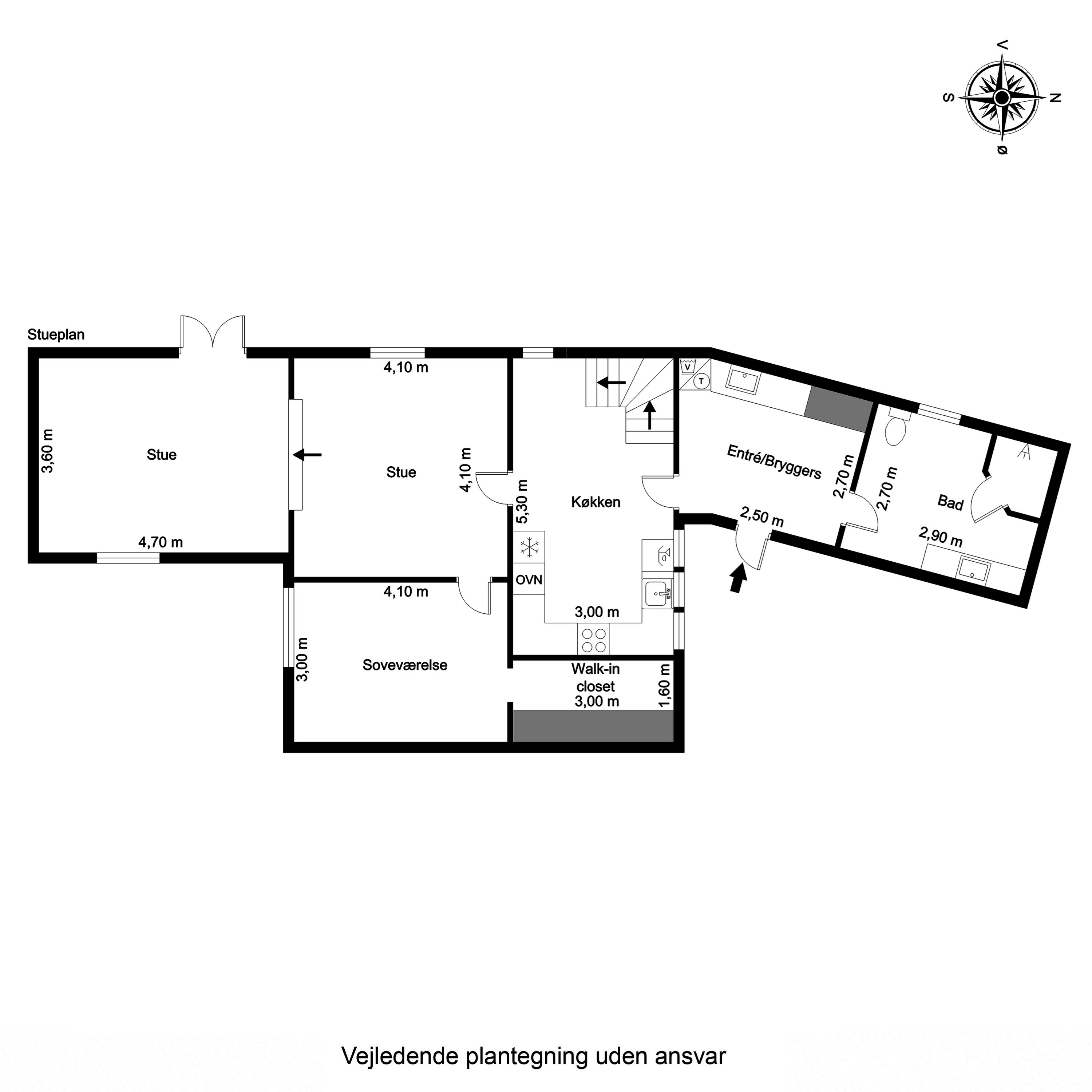 Plantegninger billede af Hovborgvej 51, Tofterup, 7200 Grindsted
