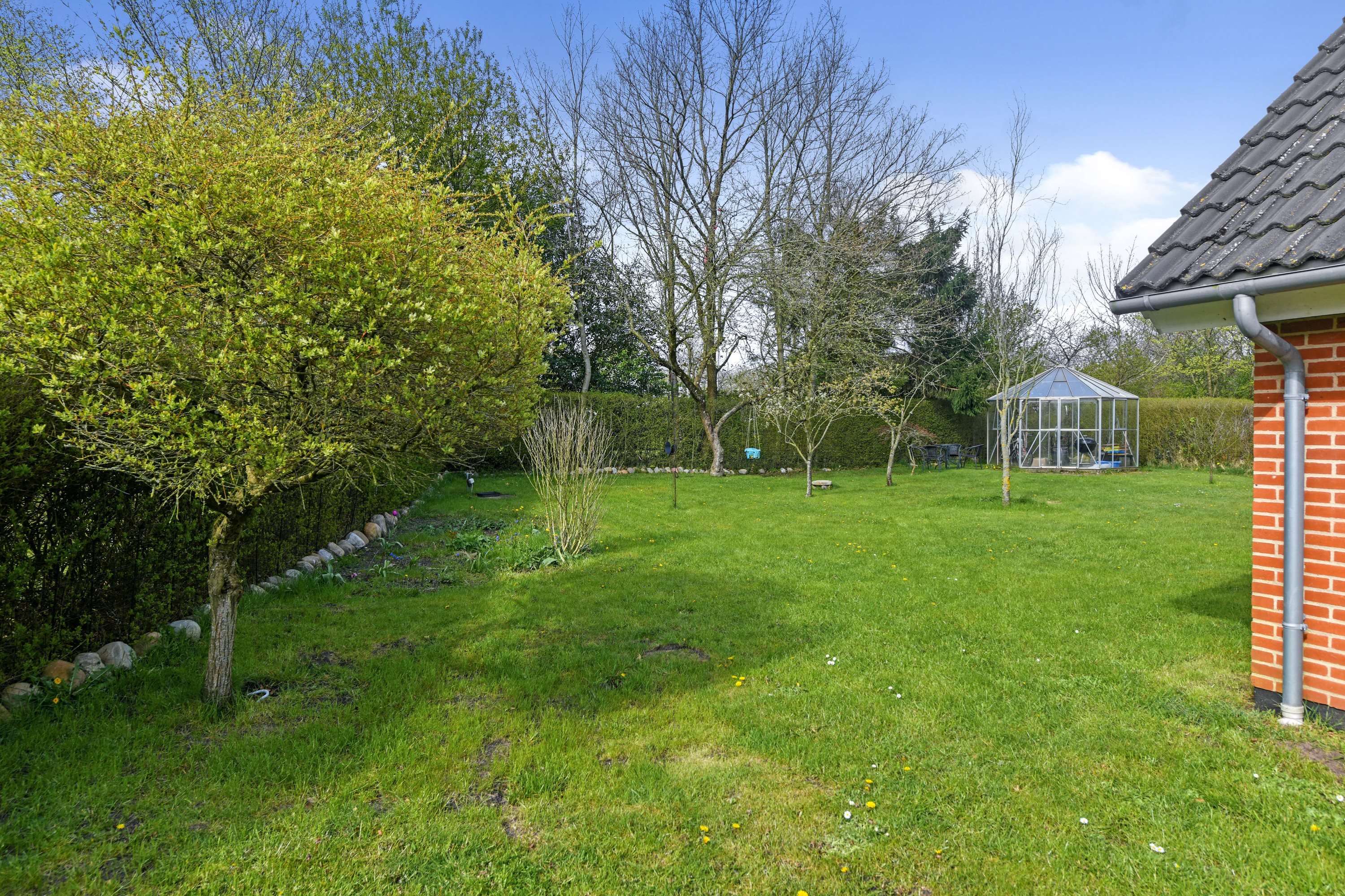 Fremhævet have billede i fuldskærmstilstand. Billede af Hovborgvej 51, Tofterup, 7200 Grindsted