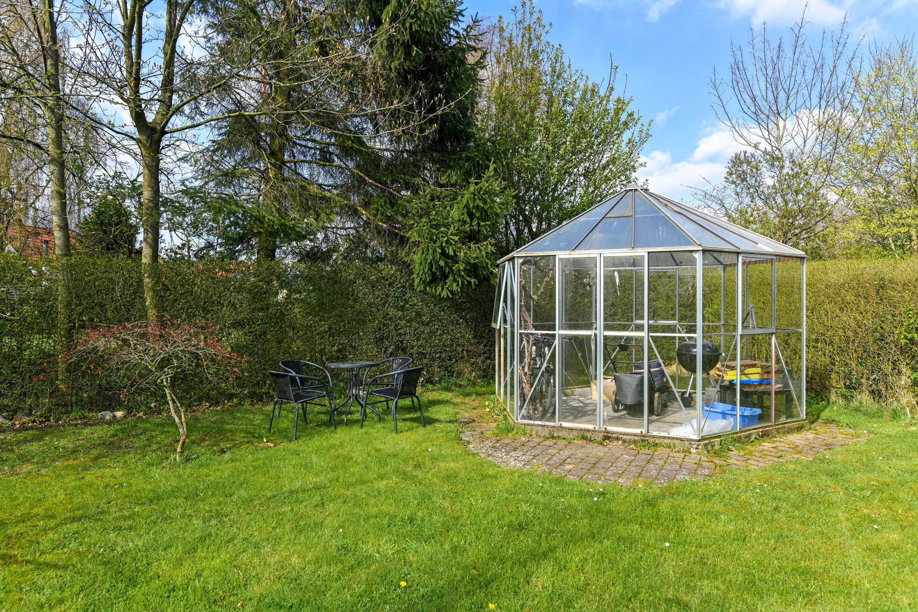 Fremhævet have billede i fuldskærmstilstand. Billede af Hovborgvej 51, Tofterup, 7200 Grindsted