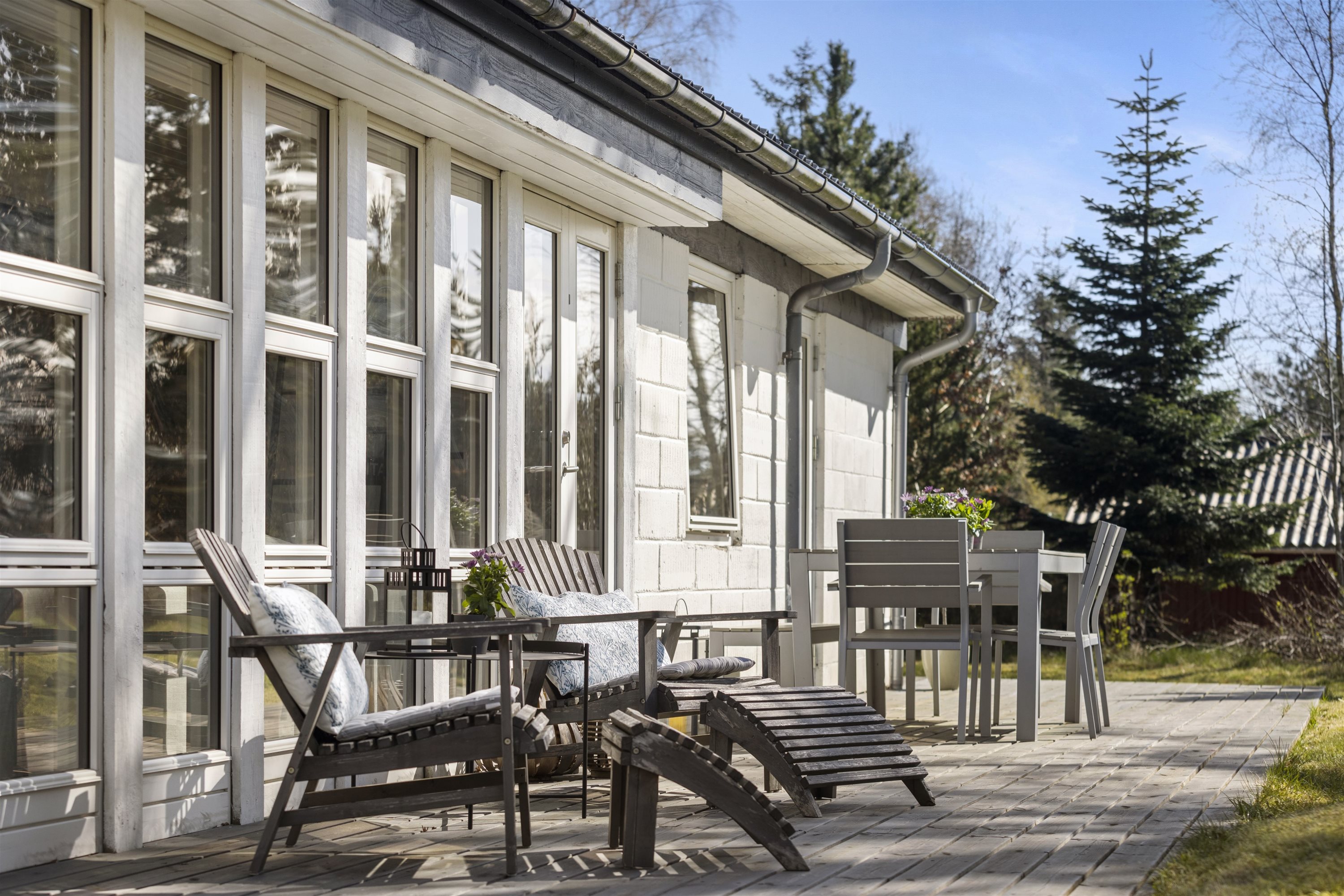 Fremhævet terrasse billede i fuldskærmstilstand. Billede af Nr. Klit II 36, Lyngså, 9300 Sæby