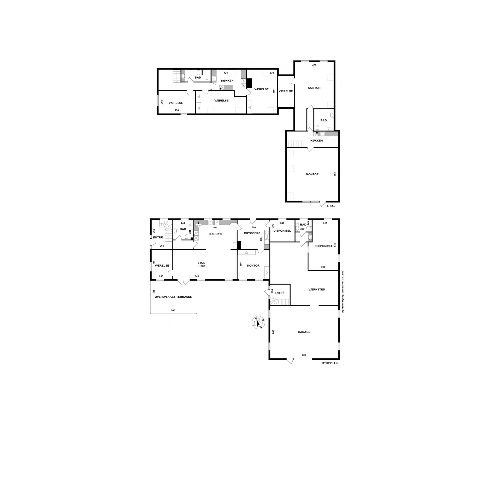 Plantegninger billede af Engvangen 22, 2680 Solrød Strand