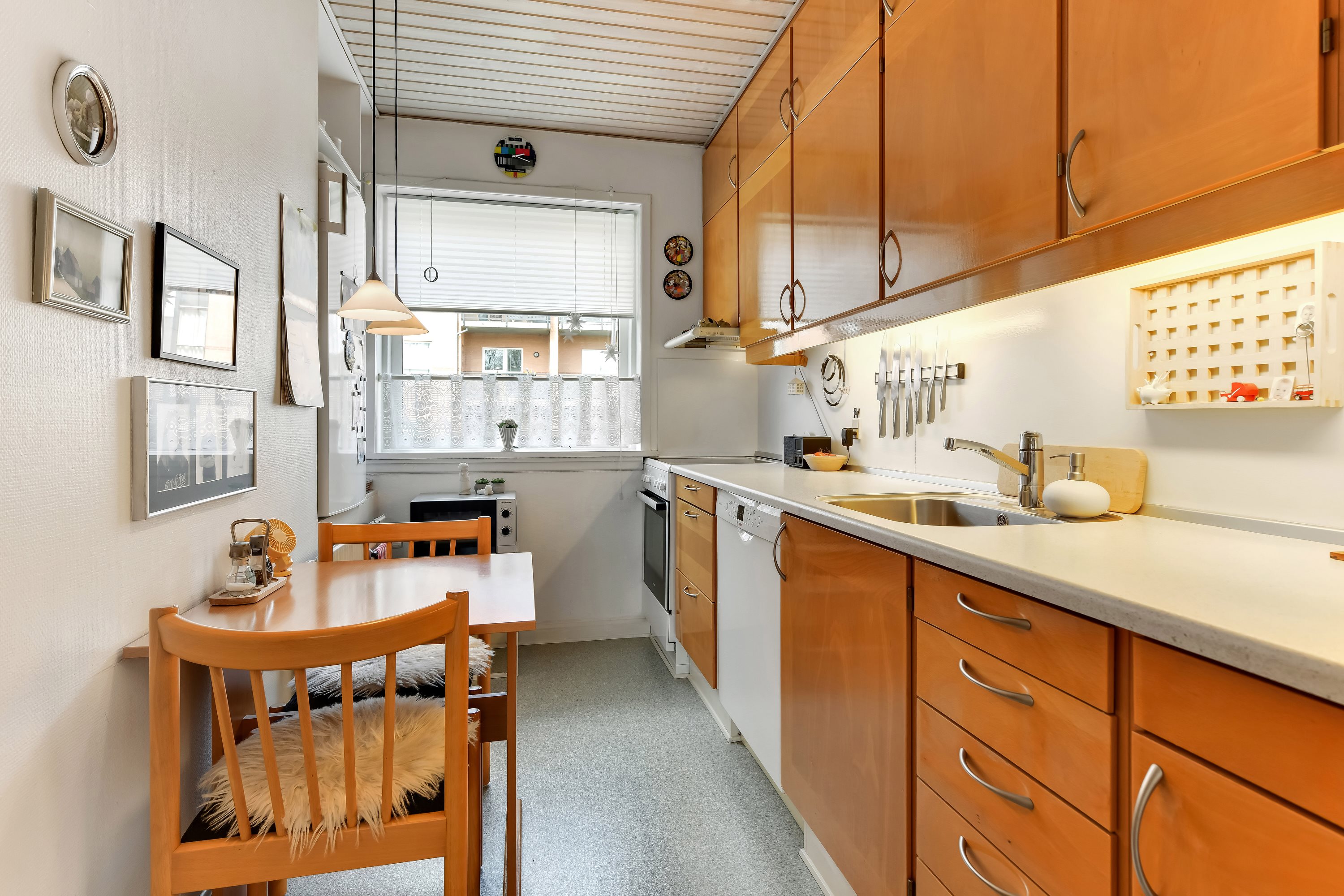 Fremhævet køkken billede i fuldskærmstilstand. Billede af Østre Alle 10, 7200 Grindsted