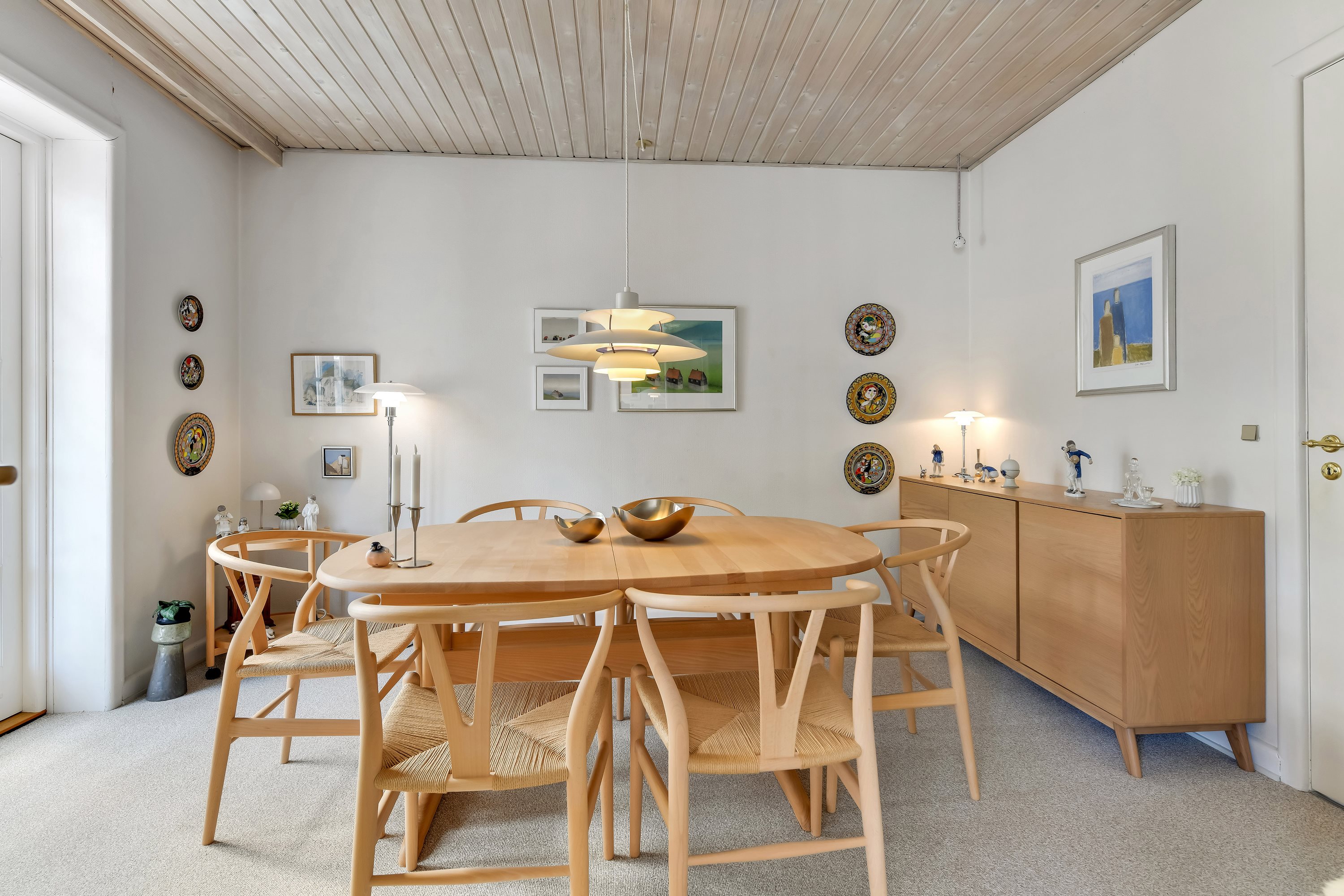 Fremhævet stue billede i fuldskærmstilstand. Billede af Østre Alle 10, 7200 Grindsted