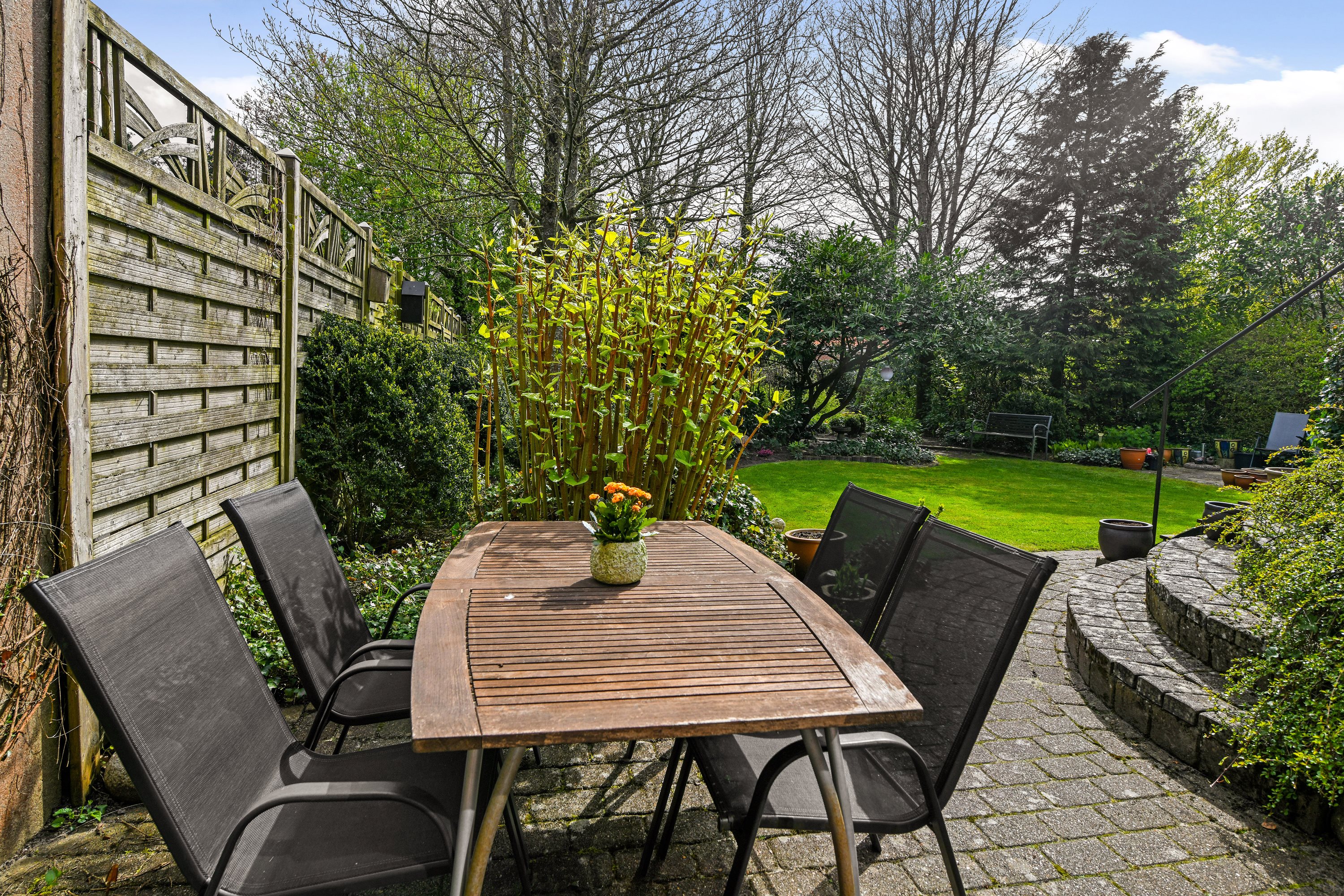 Fremhævet terrasse billede i fuldskærmstilstand. Billede af Østre Alle 10, 7200 Grindsted