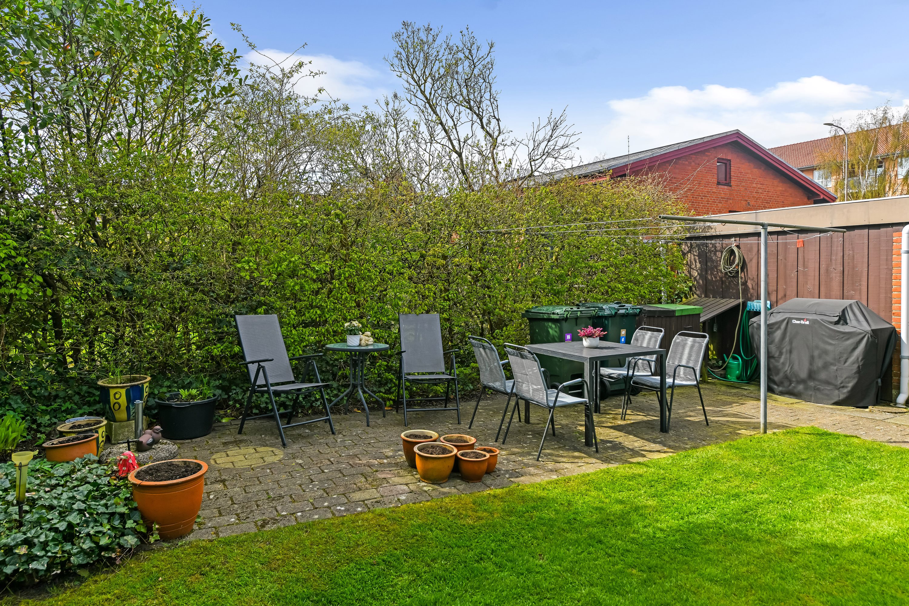 Fremhævet terrasse billede i fuldskærmstilstand. Billede af Østre Alle 10, 7200 Grindsted