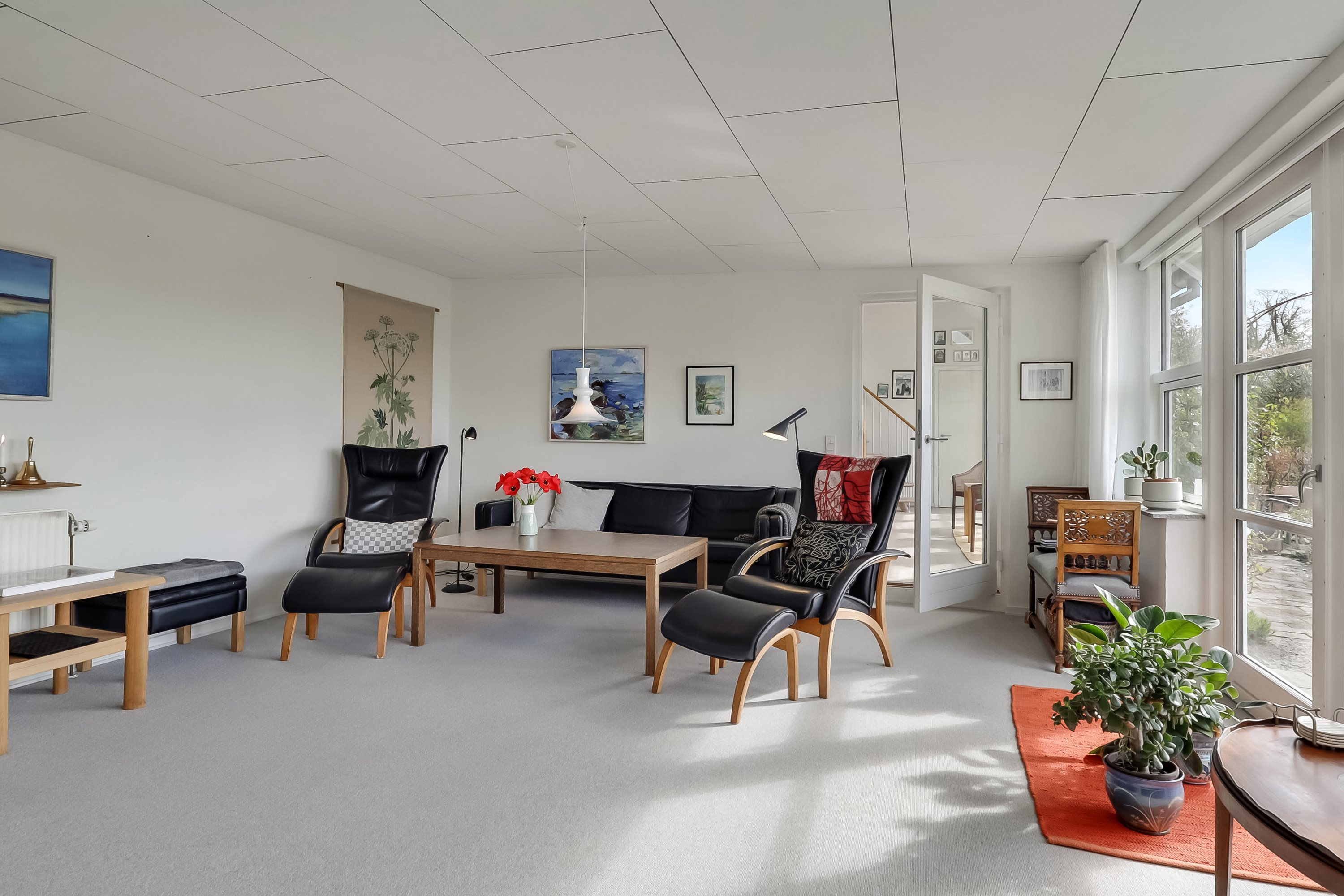 Fremhævet stue billede i fuldskærmstilstand. Billede af Rue 5A, 5900 Rudkøbing