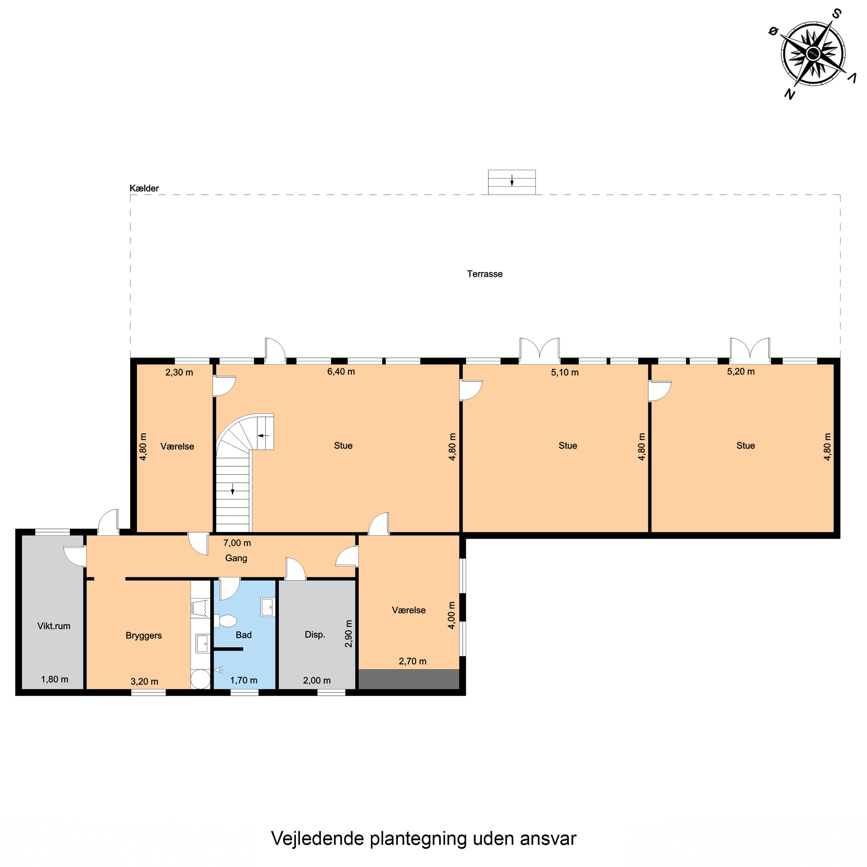 Plantegninger billede af Rue 5A, 5900 Rudkøbing