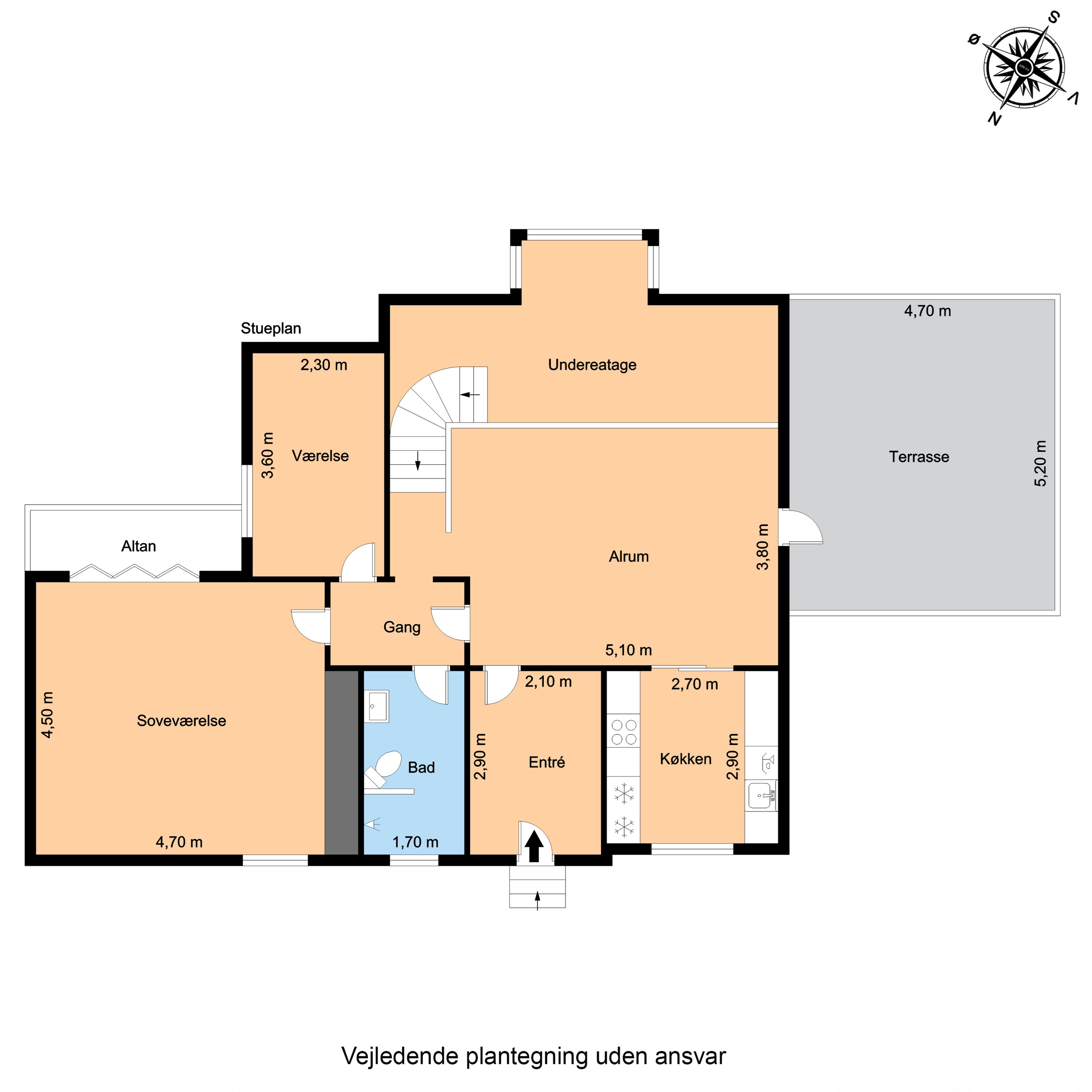 Plantegninger billede af Rue 5A, 5900 Rudkøbing