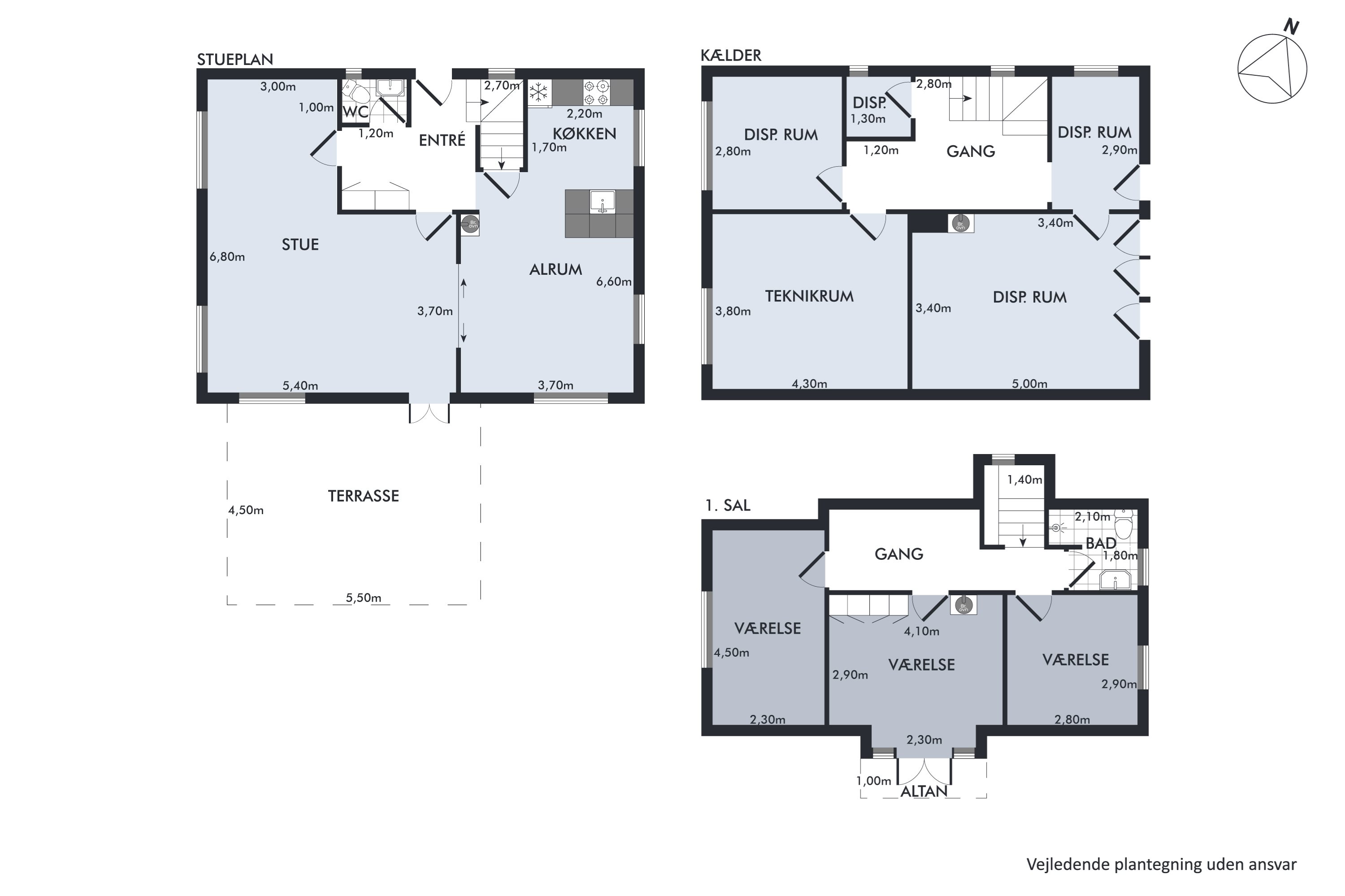 Plantegninger billede af Søndervej 4, Østerby, 9990 Skagen