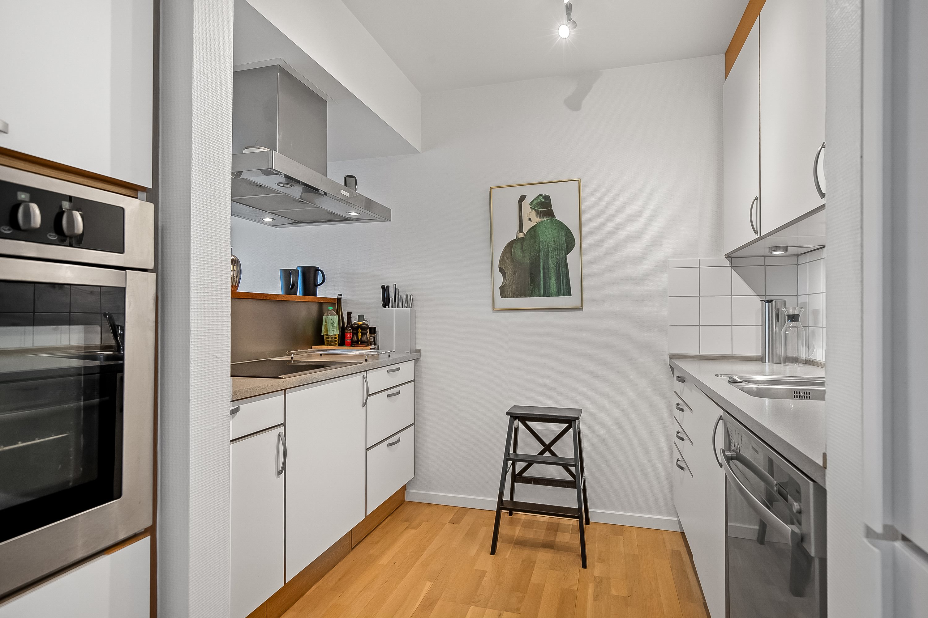 Fremhævet køkken billede i fuldskærmstilstand. Billede af Flegmade 4D, st.. tv., 7100 Vejle