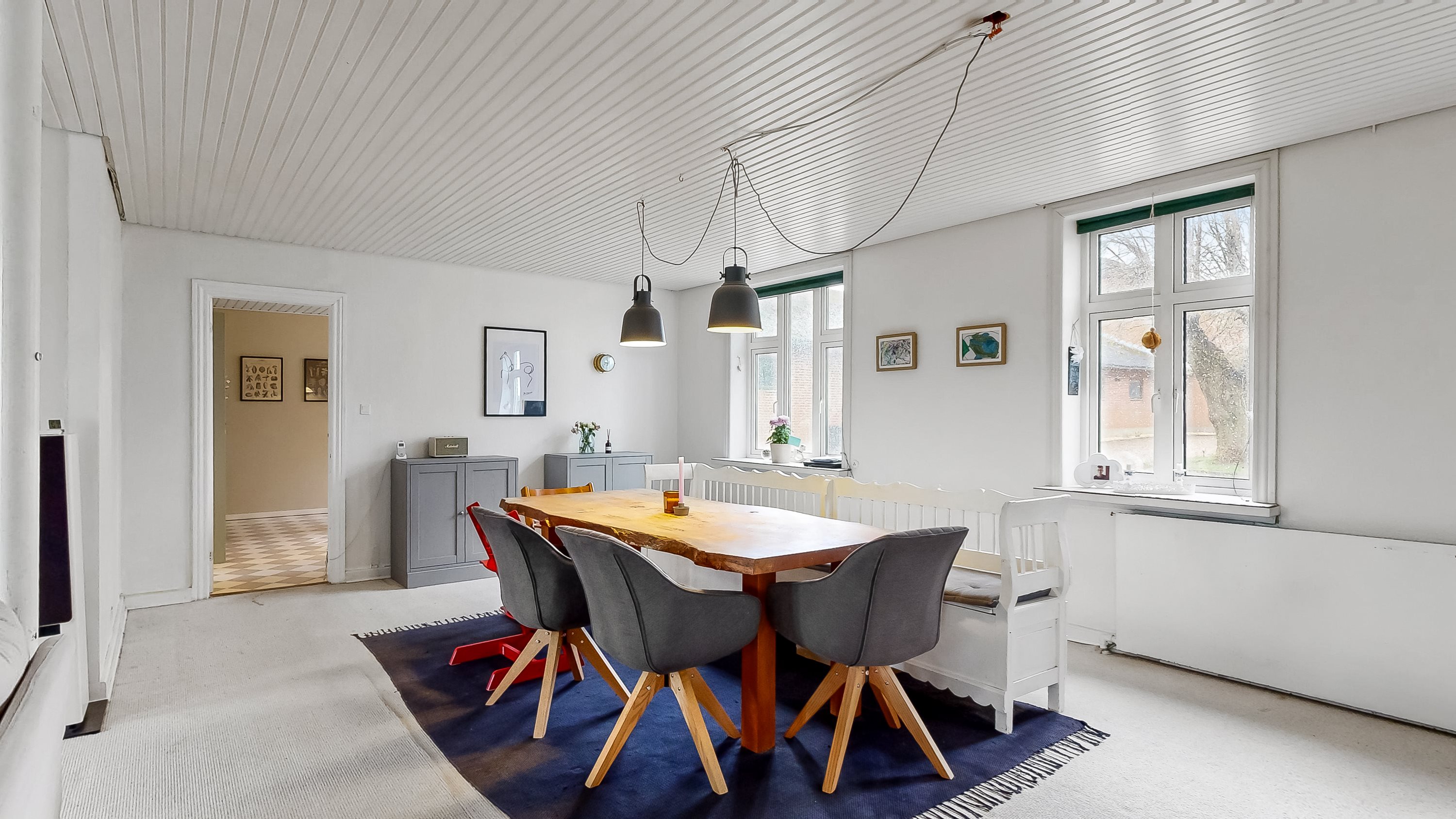 Fremhævet stue billede i fuldskærmstilstand. Billede af Dåsbjergvej 48, Fly, 7800 Skive