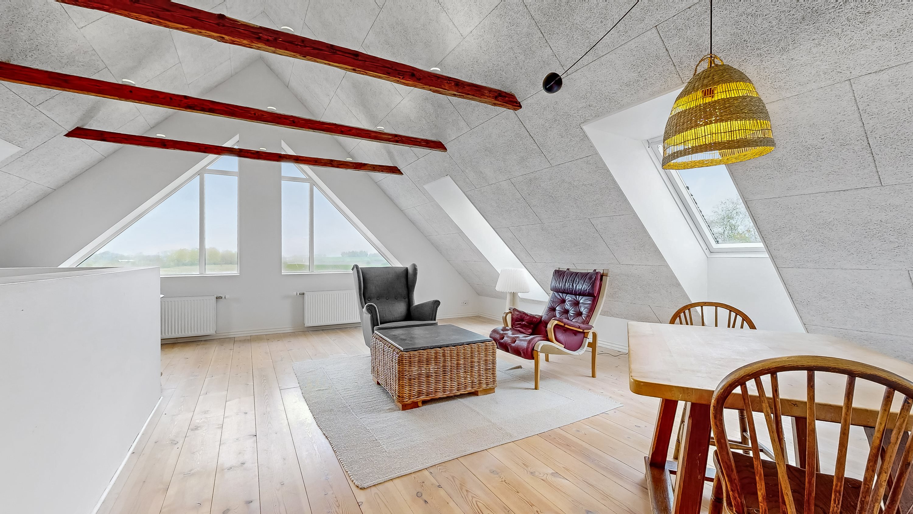 Fremhævet stue billede i fuldskærmstilstand. Billede af Dåsbjergvej 48, Fly, 7800 Skive