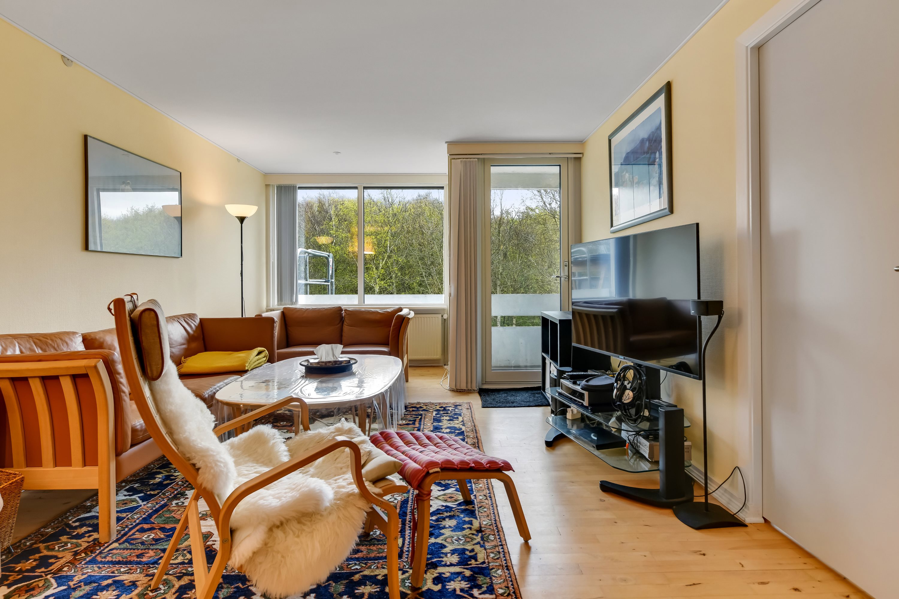 Fremhævet stue billede i fuldskærmstilstand. Billede af Granly Alle 5D, 2. tv., 6710 Esbjerg V