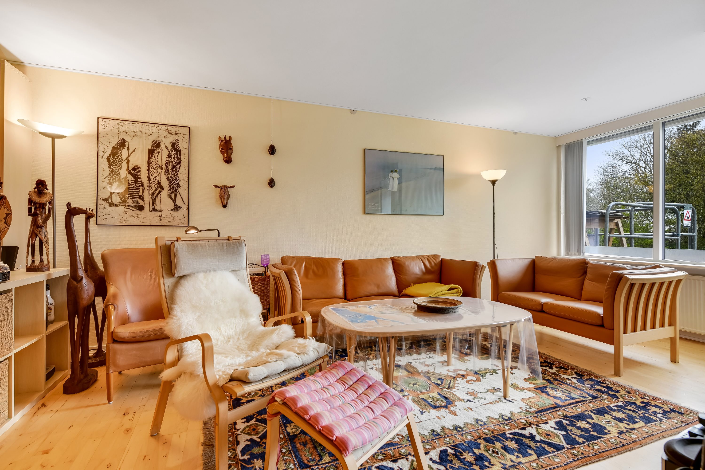 Fremhævet stue billede i fuldskærmstilstand. Billede af Granly Alle 5D, 2. tv., 6710 Esbjerg V