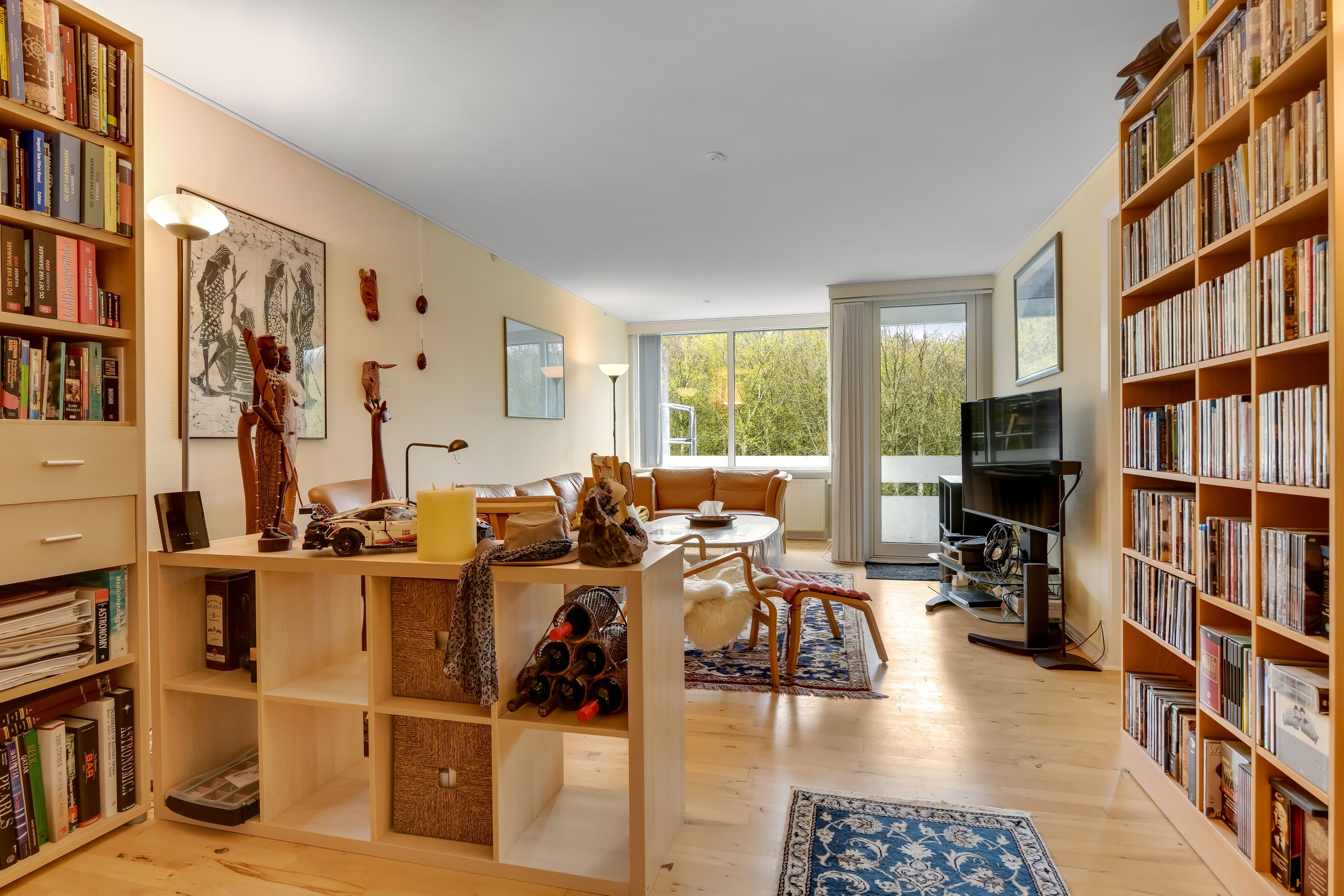 Fremhævet stue billede i fuldskærmstilstand. Billede af Granly Alle 5D, 2. tv., 6710 Esbjerg V