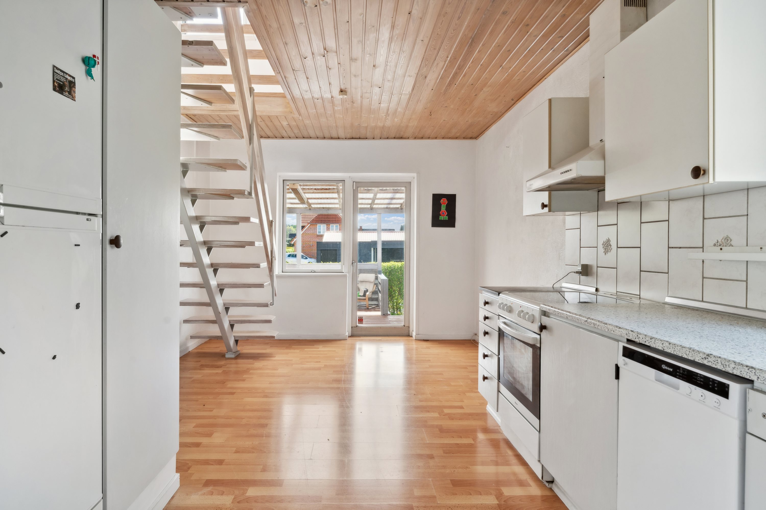 Fremhævet køkken billede i fuldskærmstilstand. Billede af Skibelundvej 32, 8850 Bjerringbro