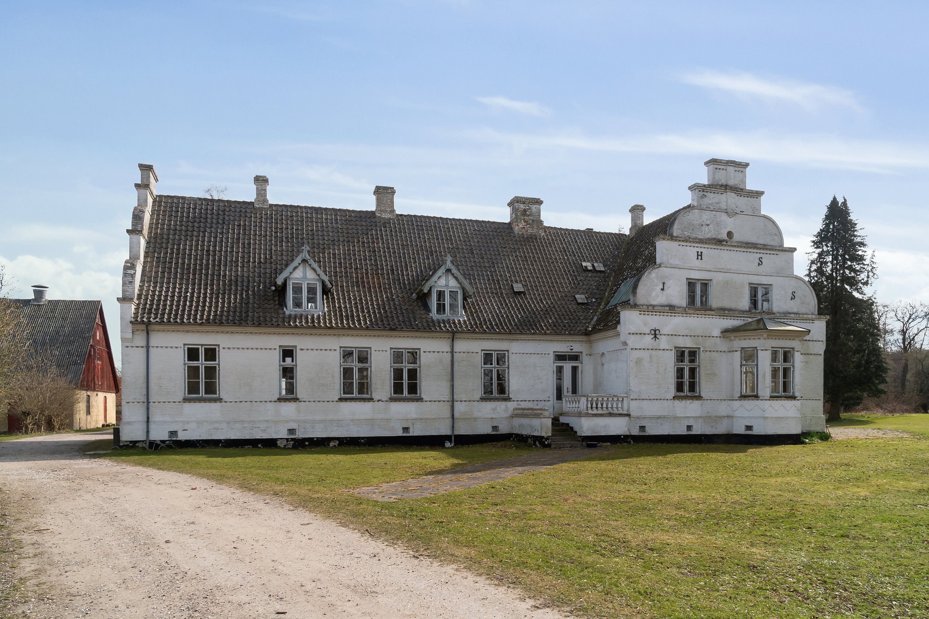 Fremhævet set fra haven billede i fuldskærmstilstand. Billede af Christinelundsvej 36, 4720 Præstø