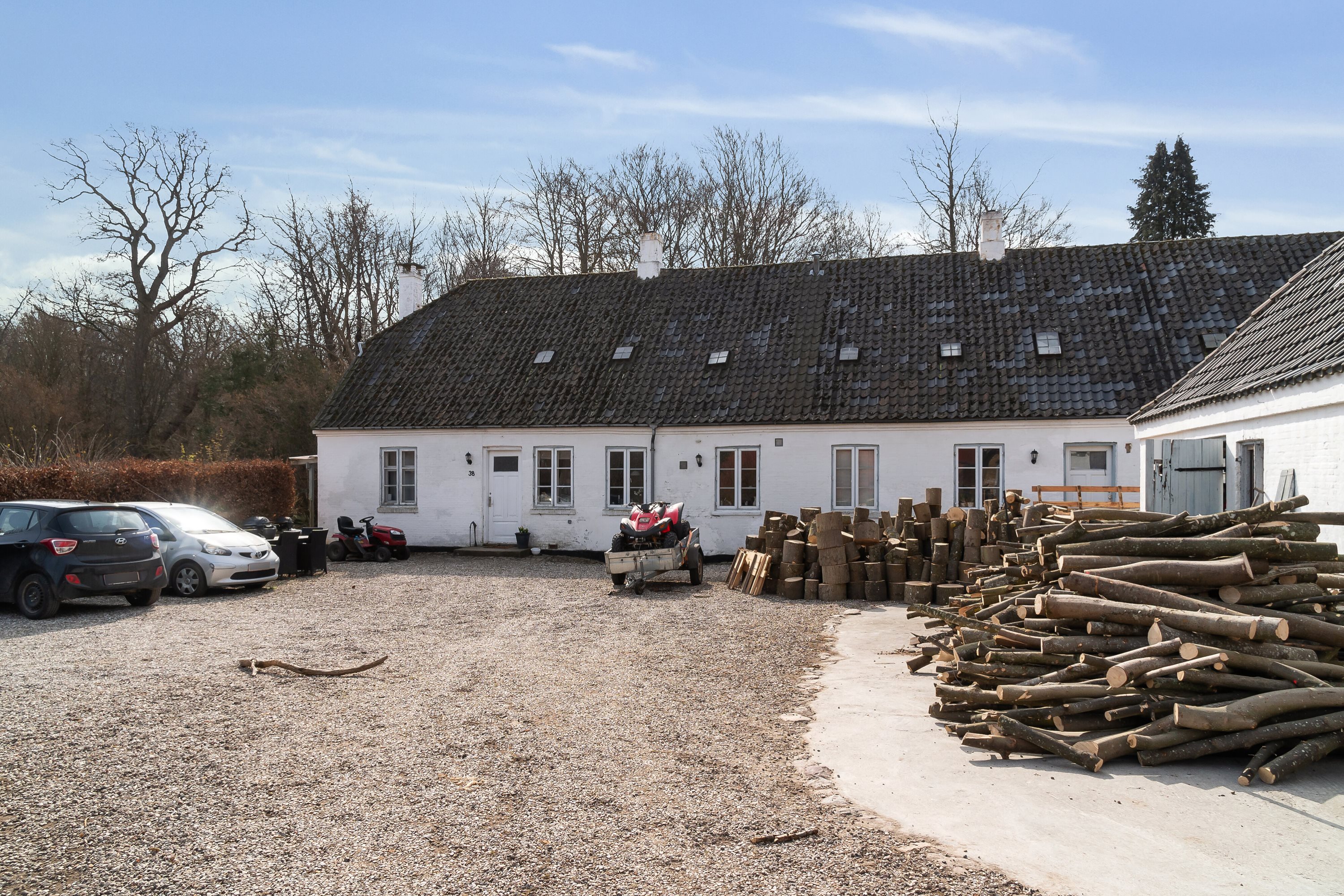 Fremhævet set fra vejen billede i fuldskærmstilstand. Billede af Christinelundsvej 36, 4720 Præstø