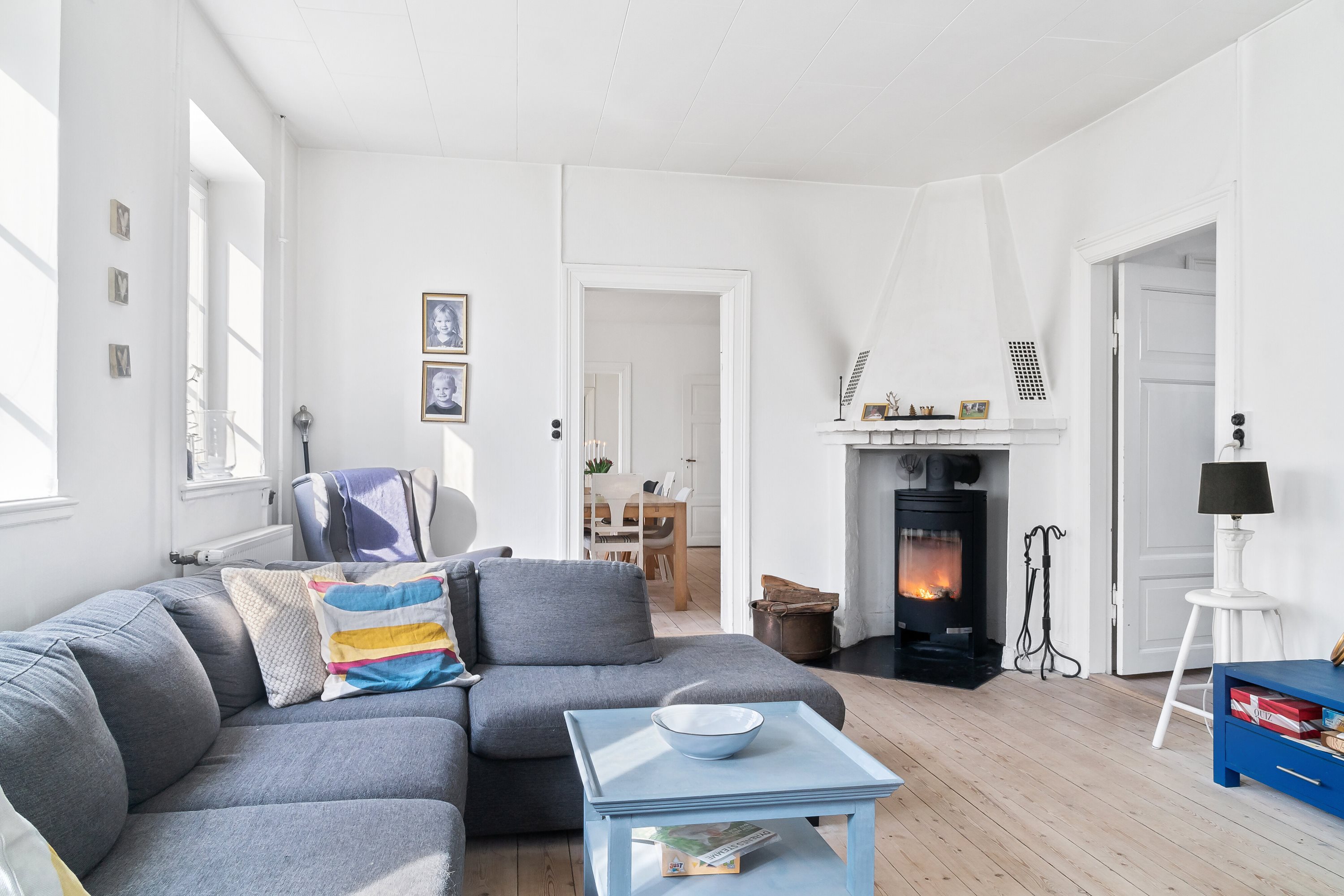 Fremhævet stue billede i fuldskærmstilstand. Billede af Christinelundsvej 36, 4720 Præstø