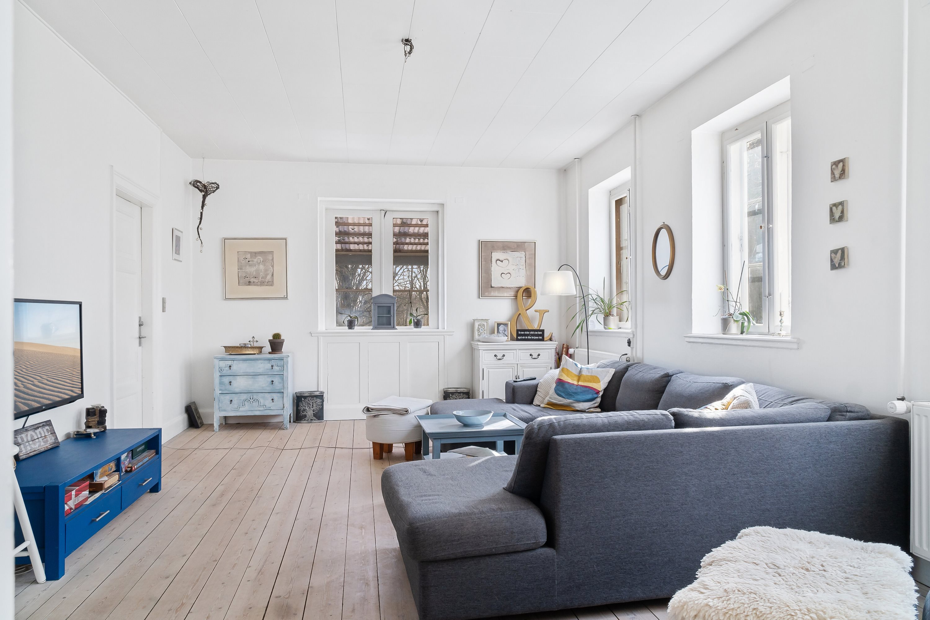 Fremhævet stue billede i fuldskærmstilstand. Billede af Christinelundsvej 36, 4720 Præstø