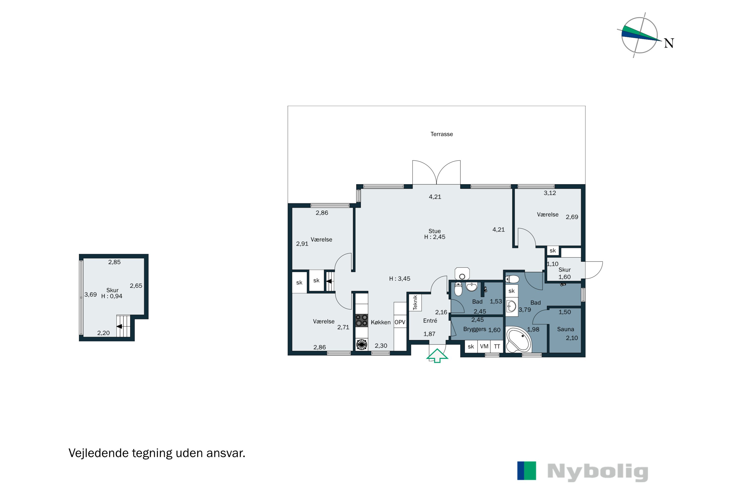 Plantegninger billede af Golfsvinget 54, Løjt, 6200 Aabenraa