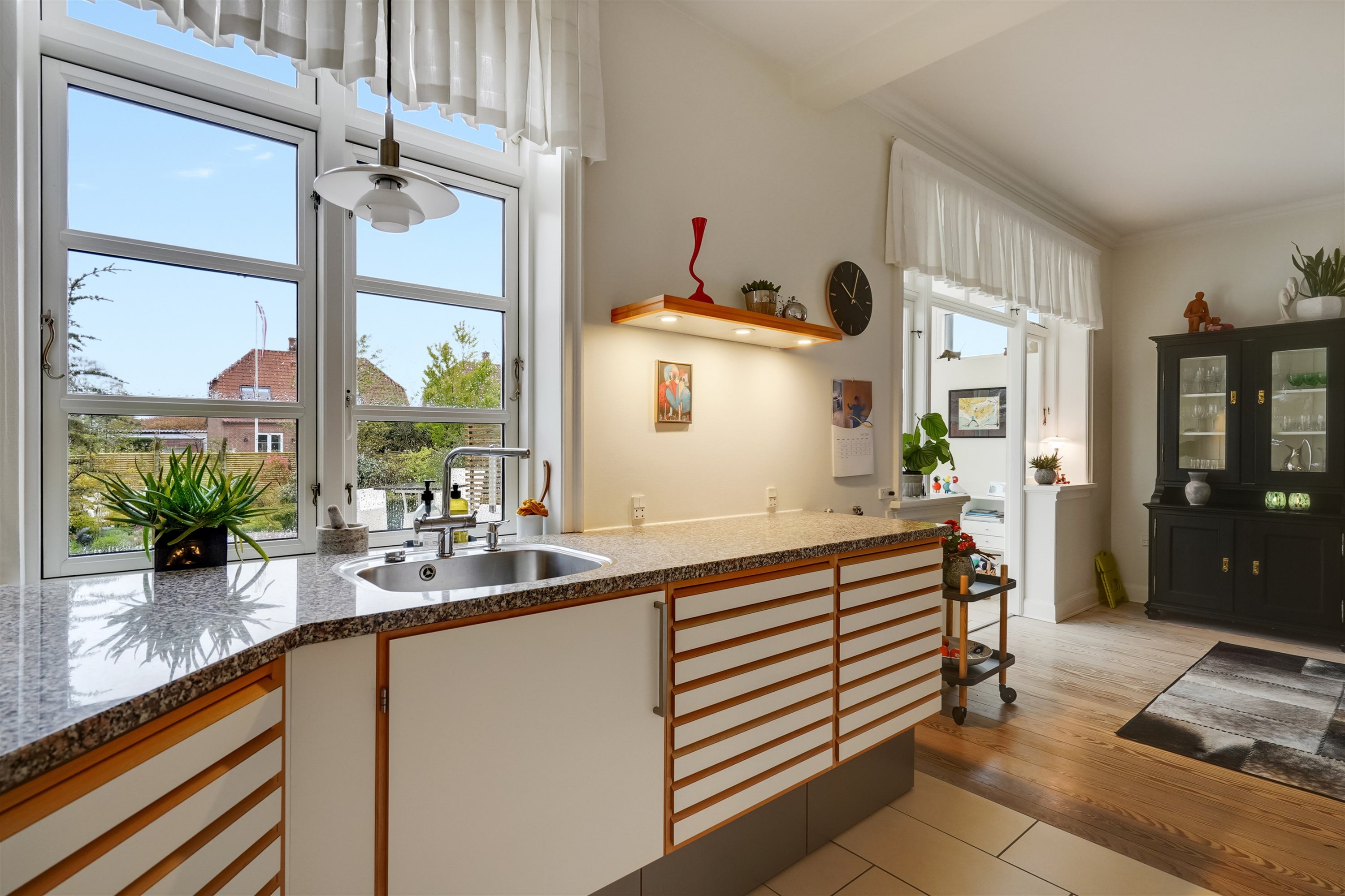 Fremhævet køkken billede i fuldskærmstilstand. Billede af Elmealle 8, 6800 Varde