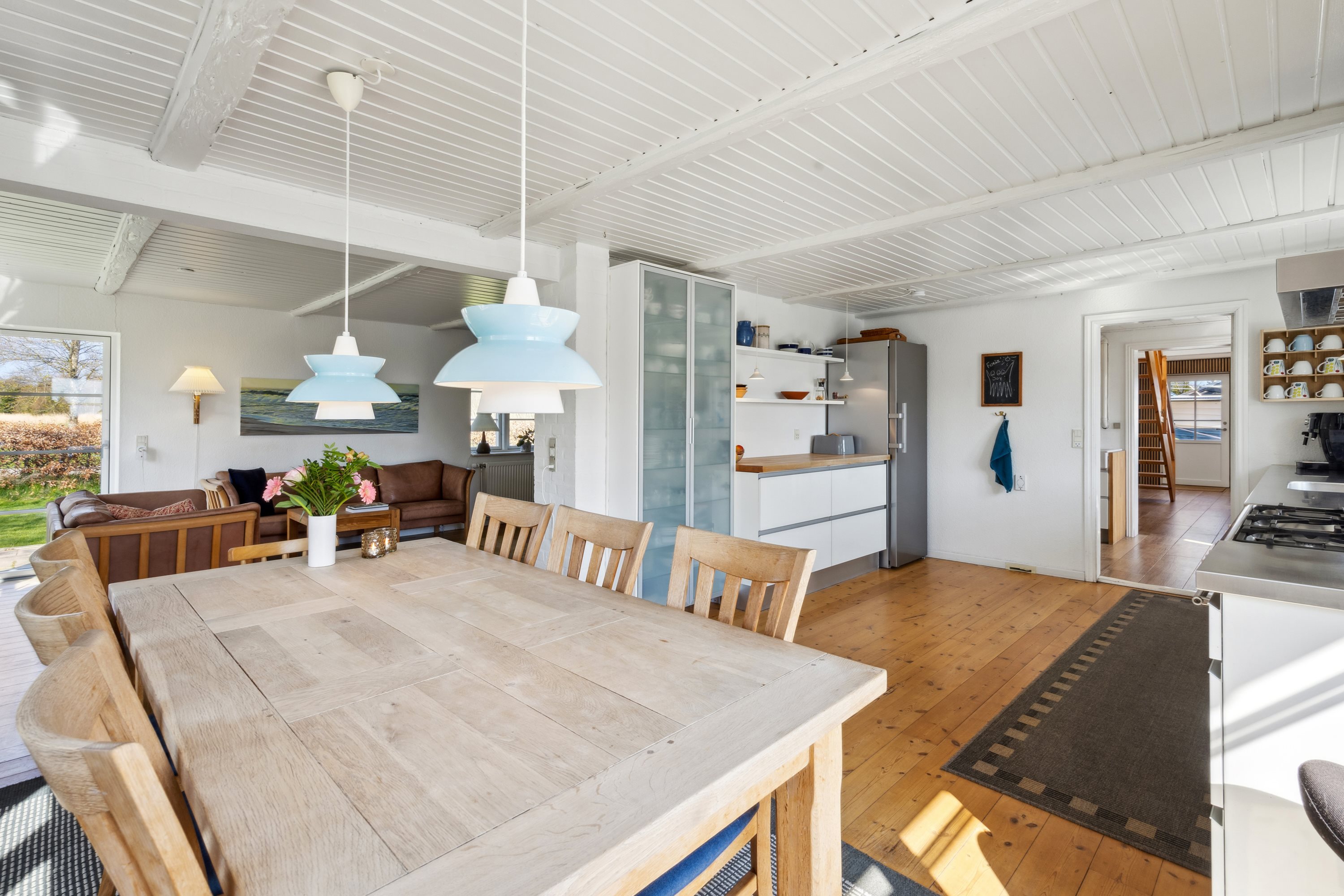 Fremhævet stue billede i fuldskærmstilstand. Billede af Hou Engvej 46, Hou, 9370 Hals